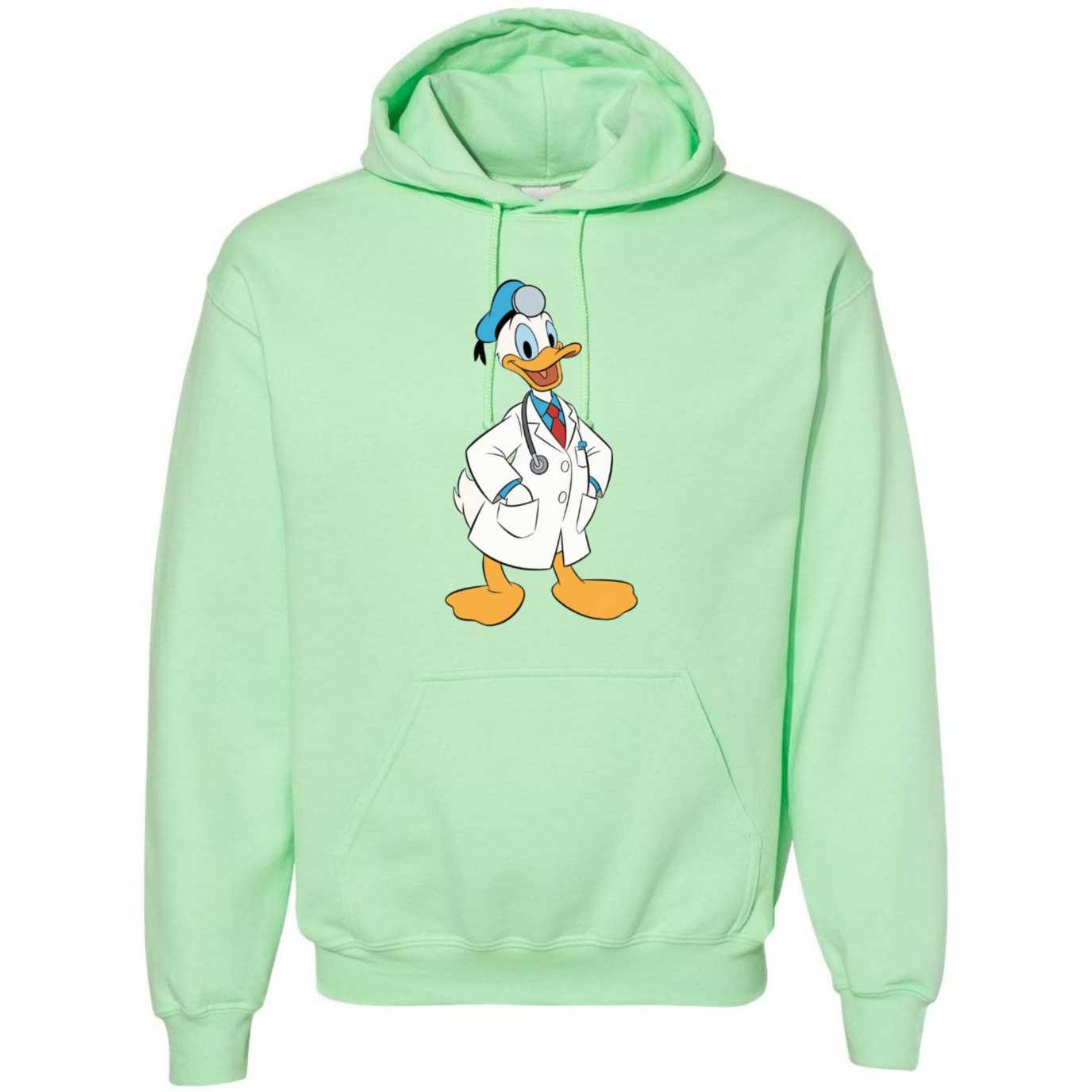 Doctor Donald Duck Hooded Sweatshirt