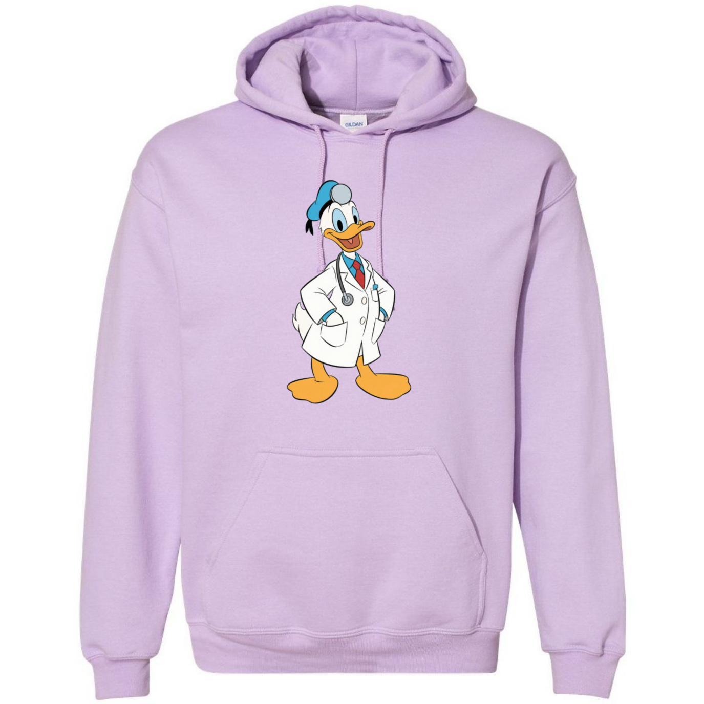 Doctor Donald Duck Hooded Sweatshirt