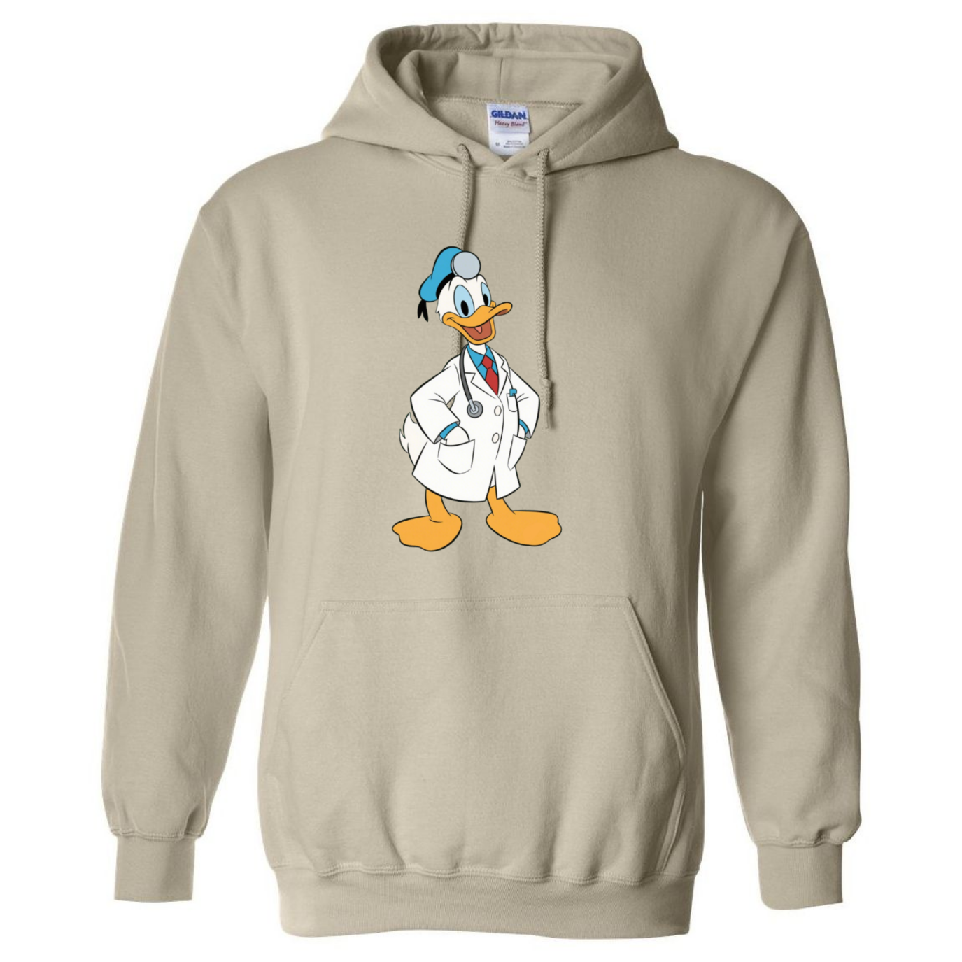 Doctor Donald Duck Hooded Sweatshirt