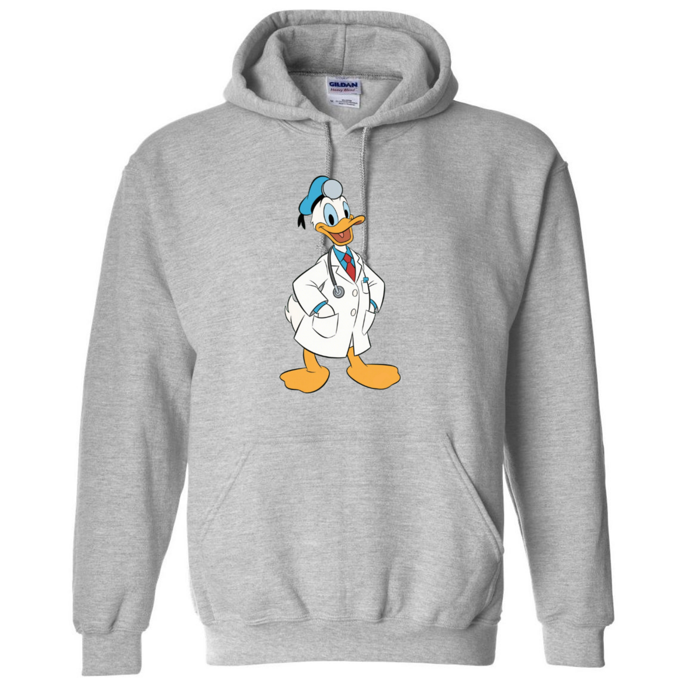 Doctor Donald Duck Hooded Sweatshirt