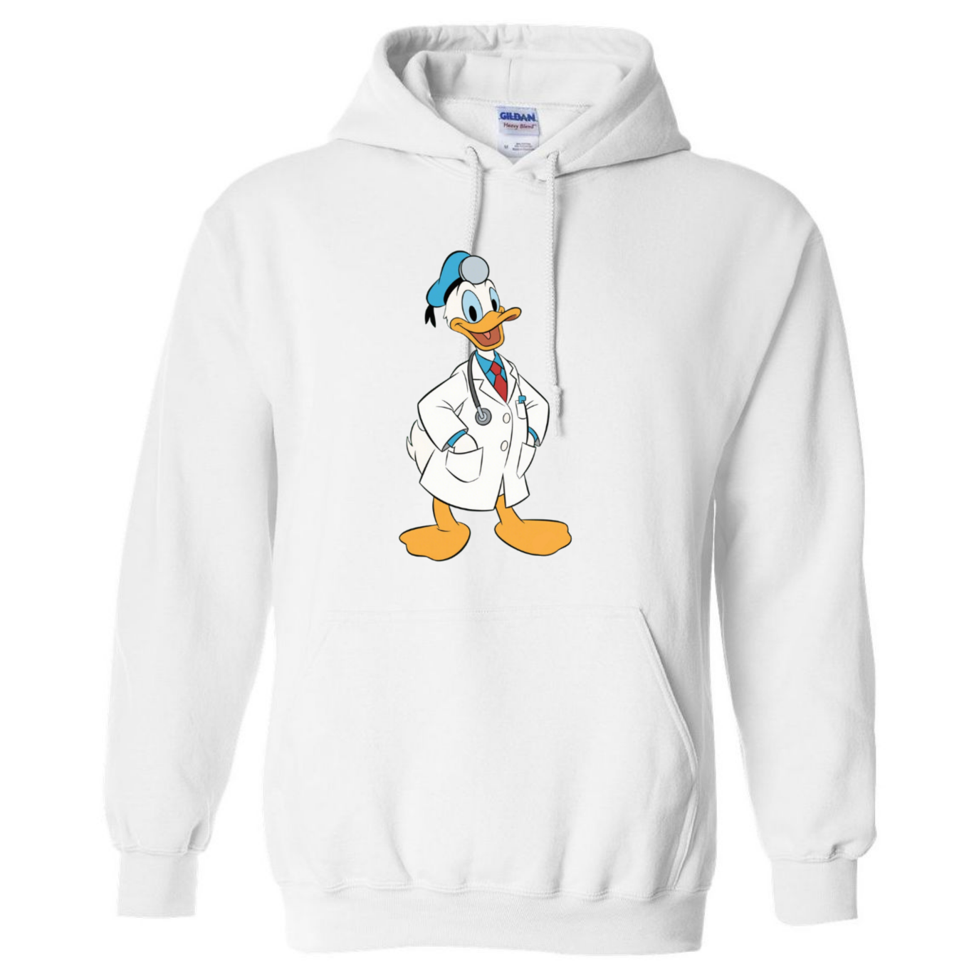 Doctor Donald Duck Hooded Sweatshirt