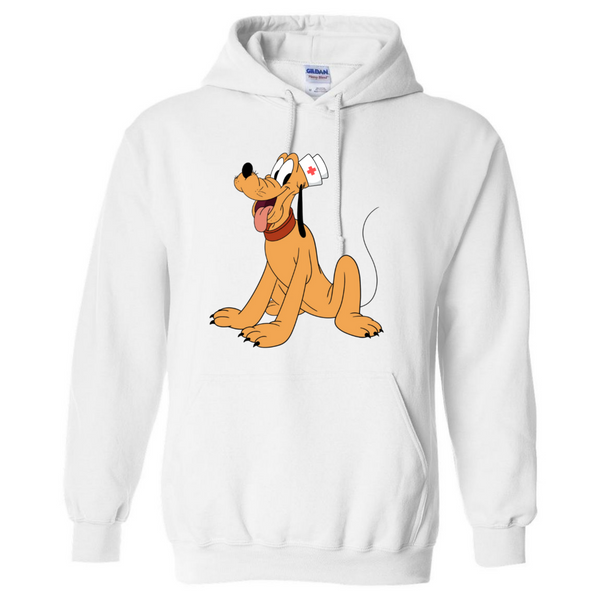 Nurse Pluto Hooded Sweatshirt