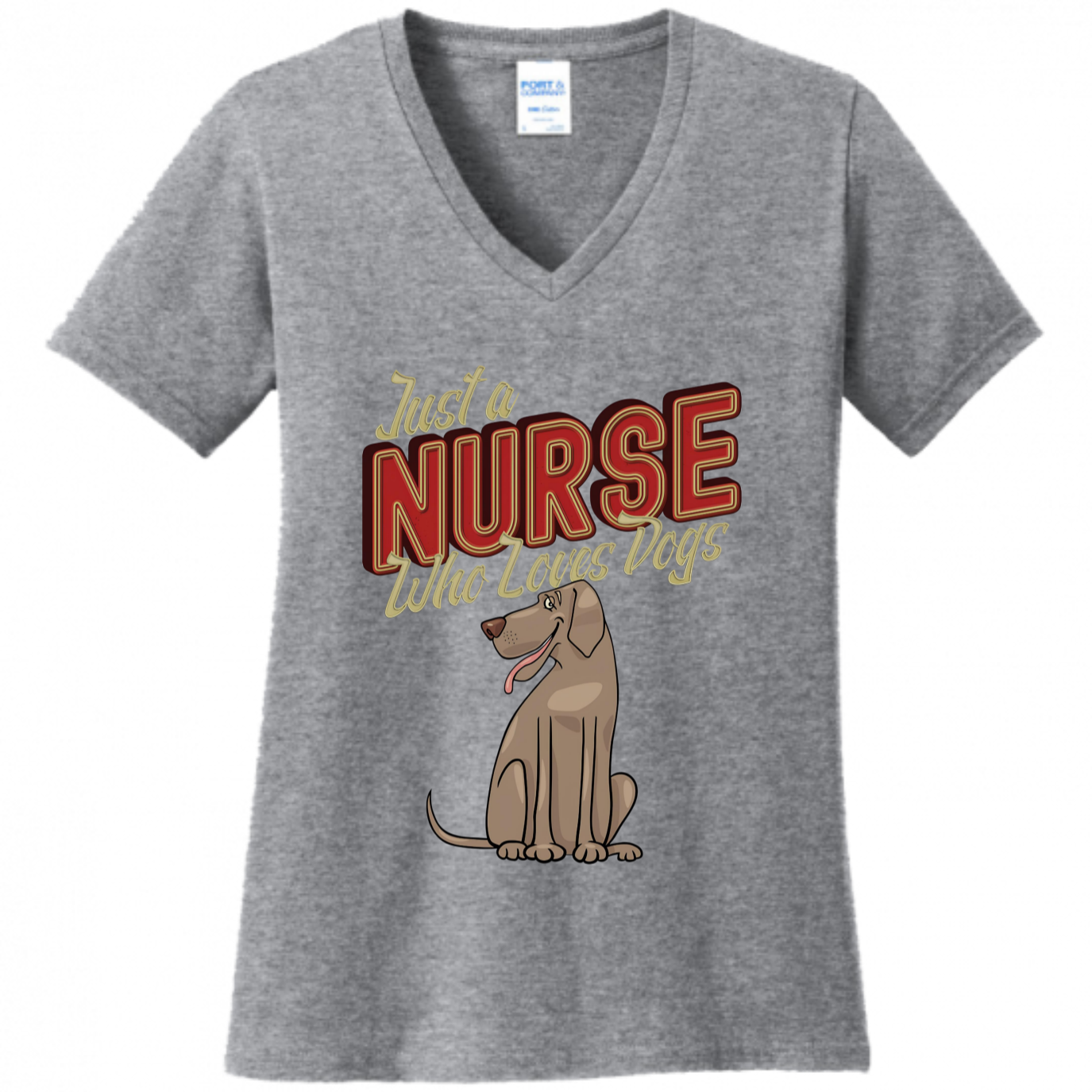 Nurses Love Dogs Women's Shirt