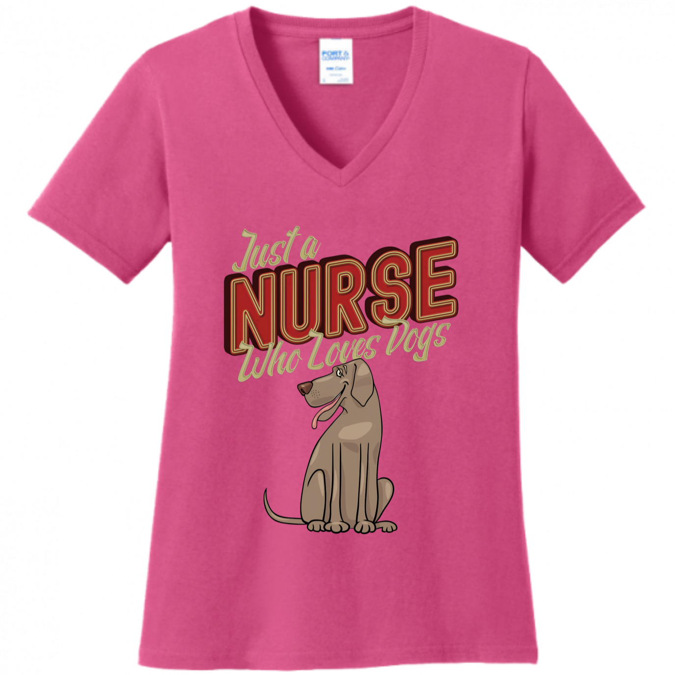 Nurses Love Dogs Women's Shirt