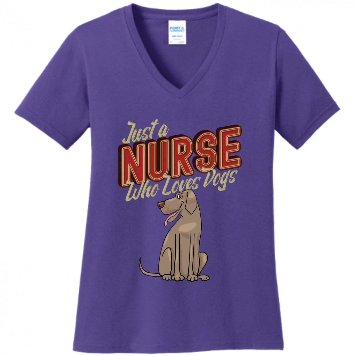 Nurses Love Dogs Women's Shirt