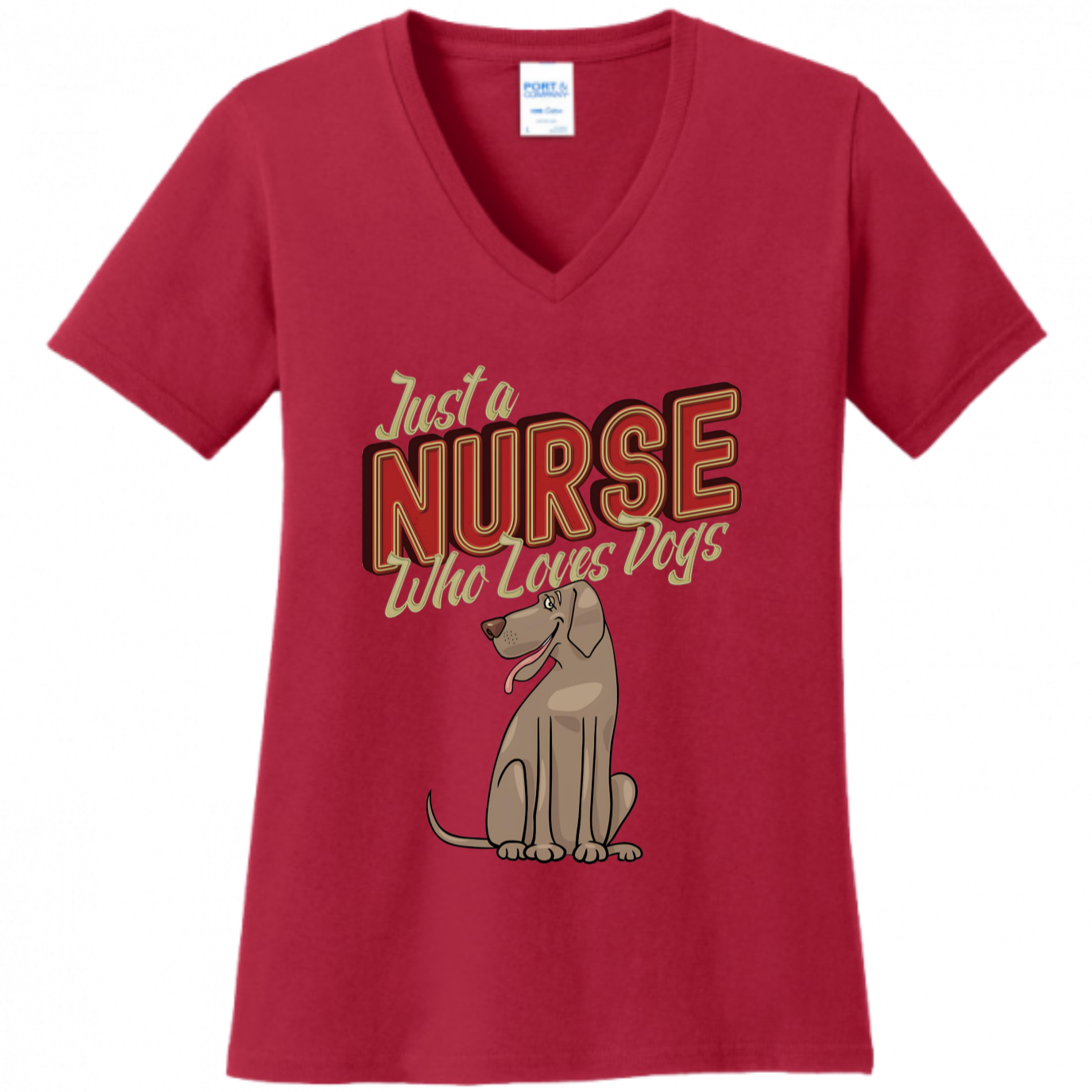 Nurses Love Dogs Women's Shirt