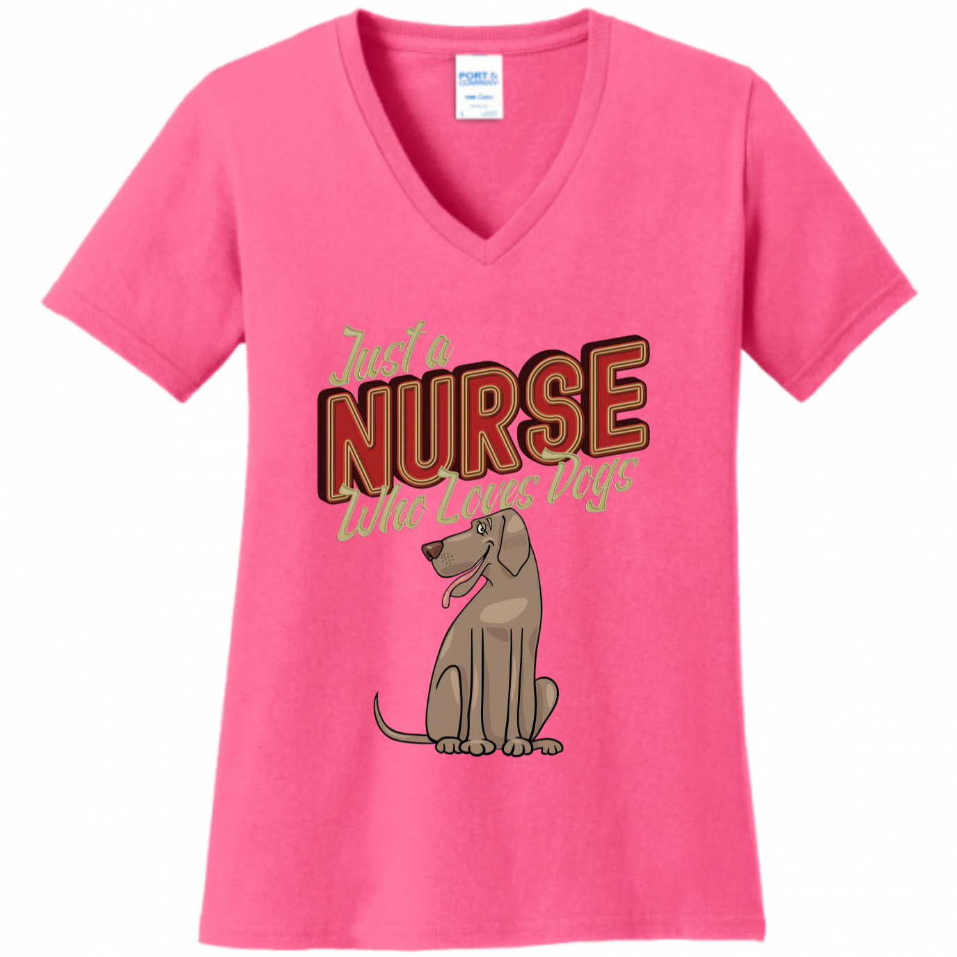 Nurses Love Dogs Women's Shirt