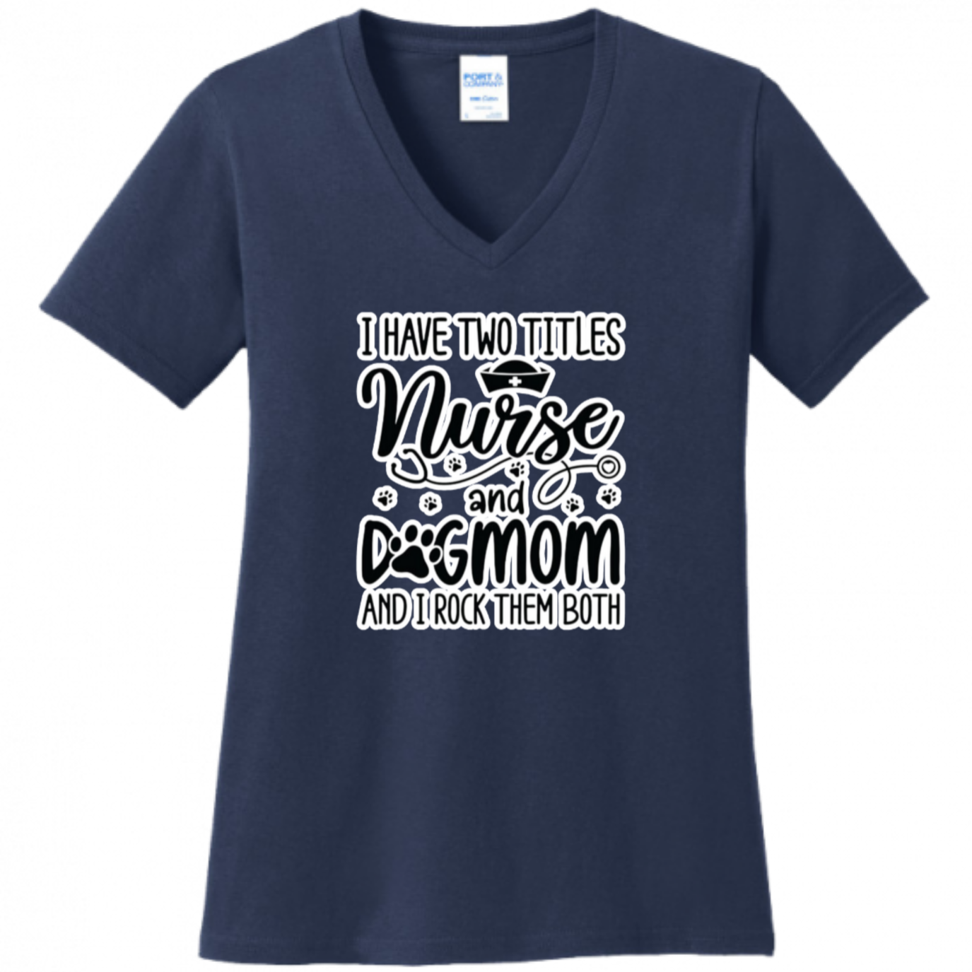 Nurse & Dog Mom Women's Shirt