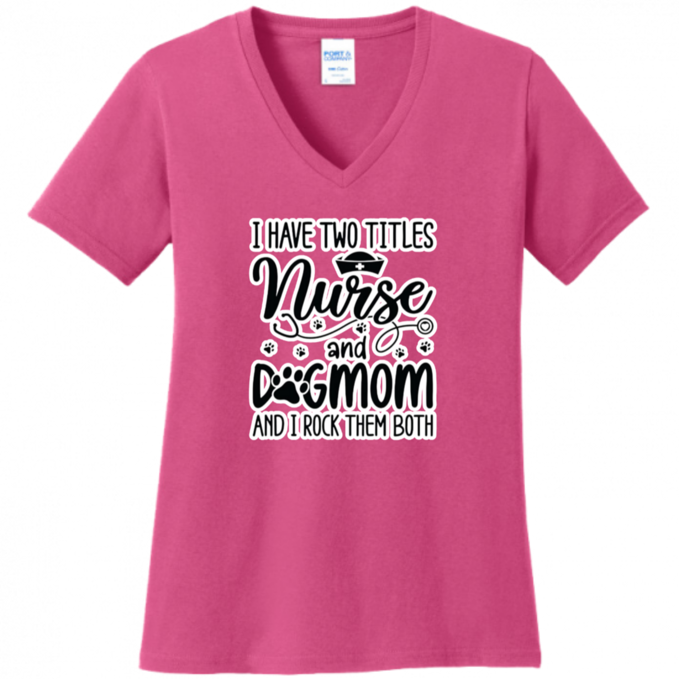 Nurse & Dog Mom Women's Shirt