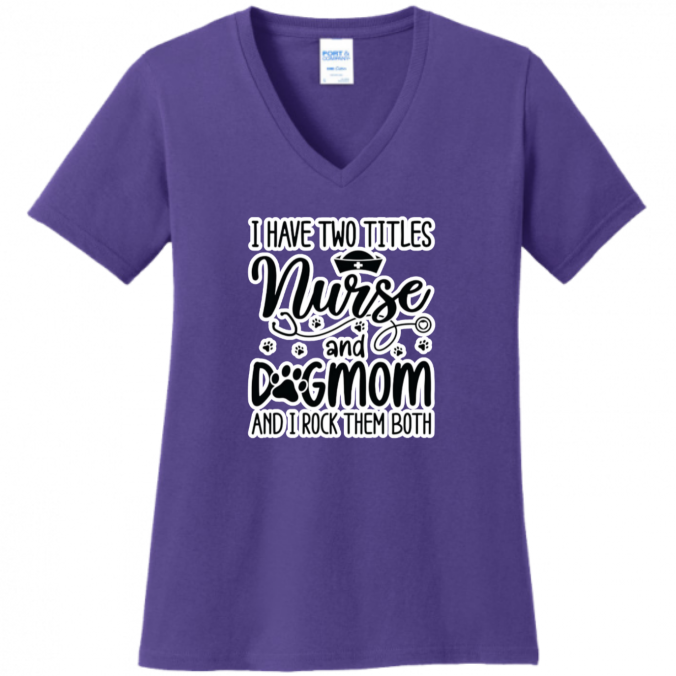Nurse & Dog Mom Women's Shirt