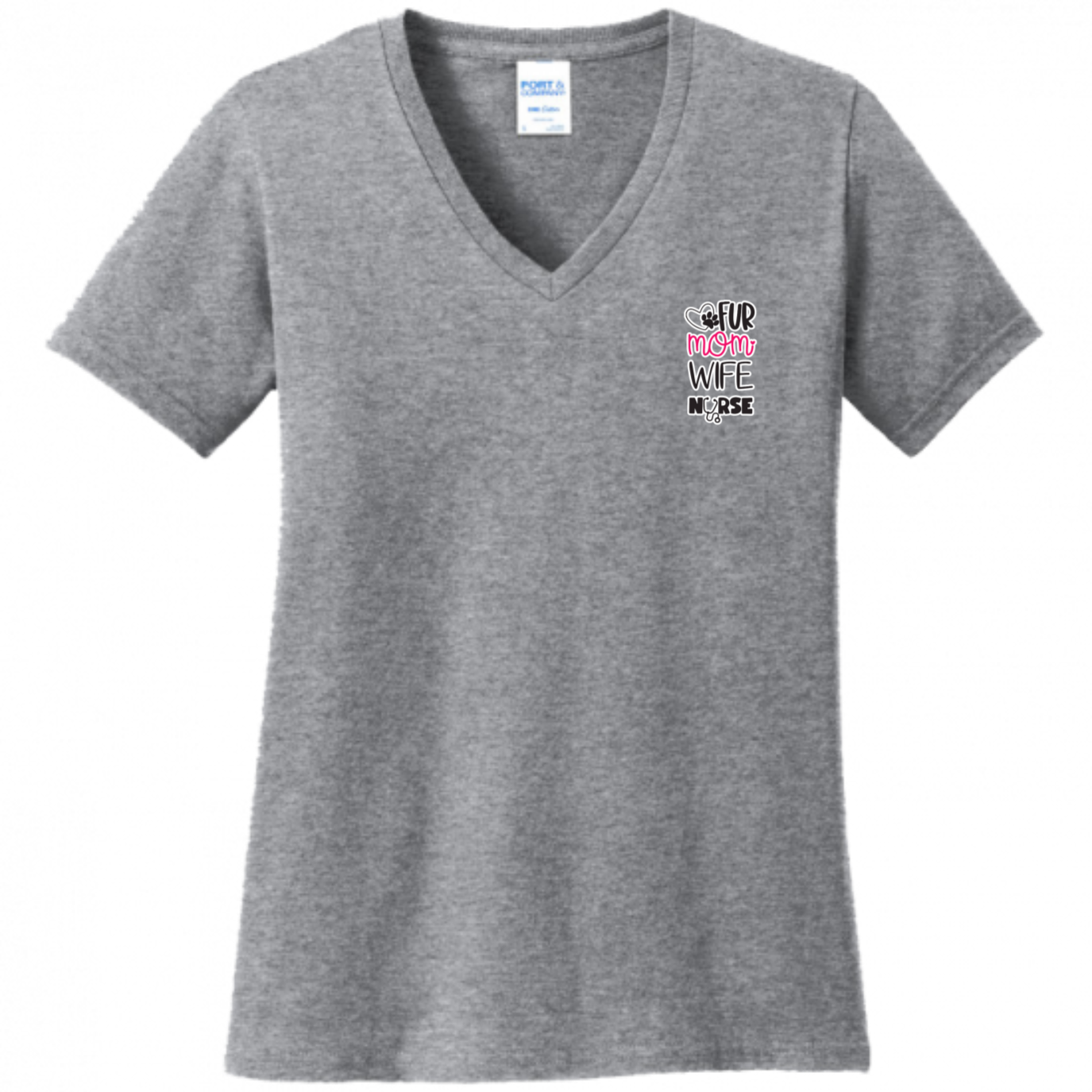 Fur Mom, Wife, Nurse Women's Shirt