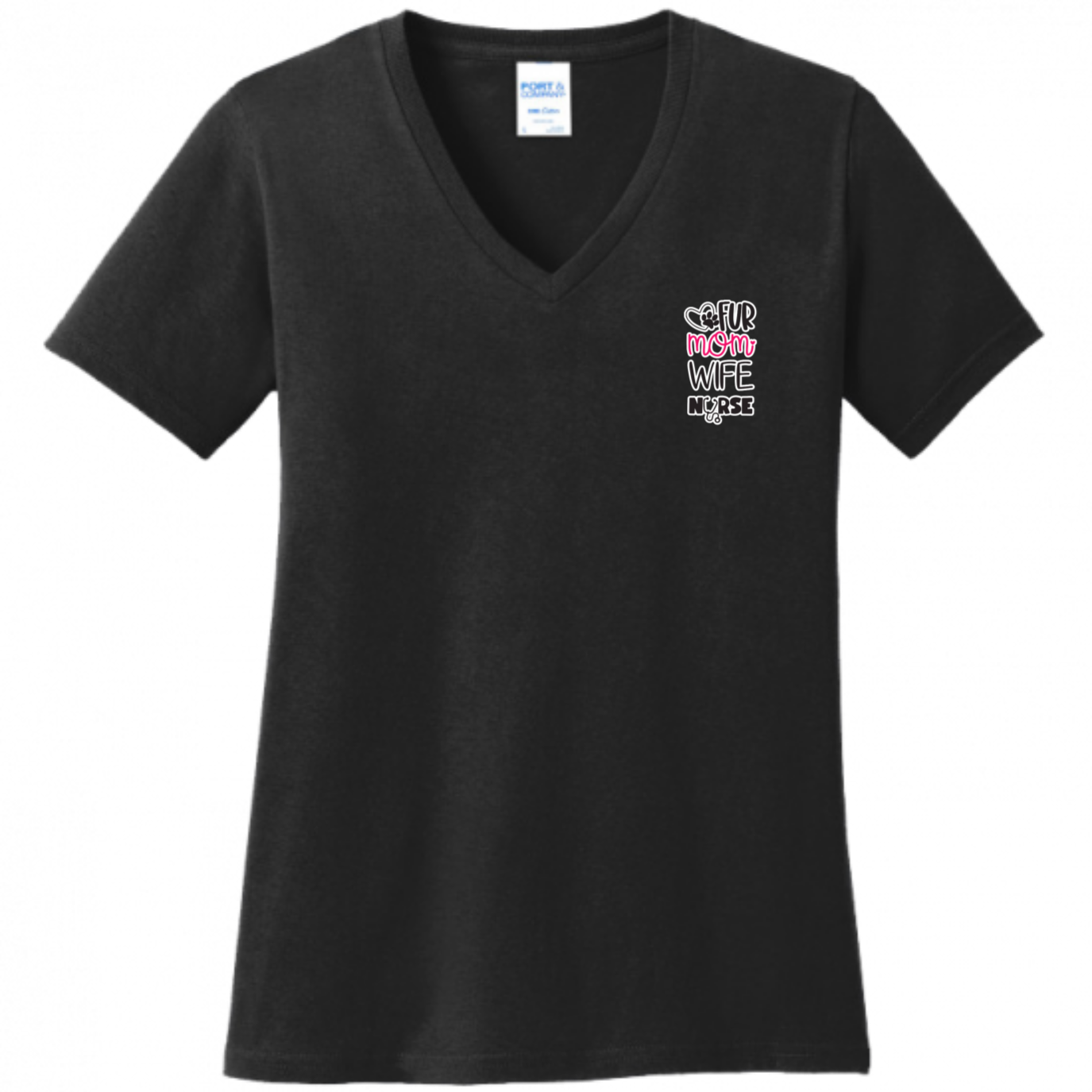 Fur Mom, Wife, Nurse Women's Shirt