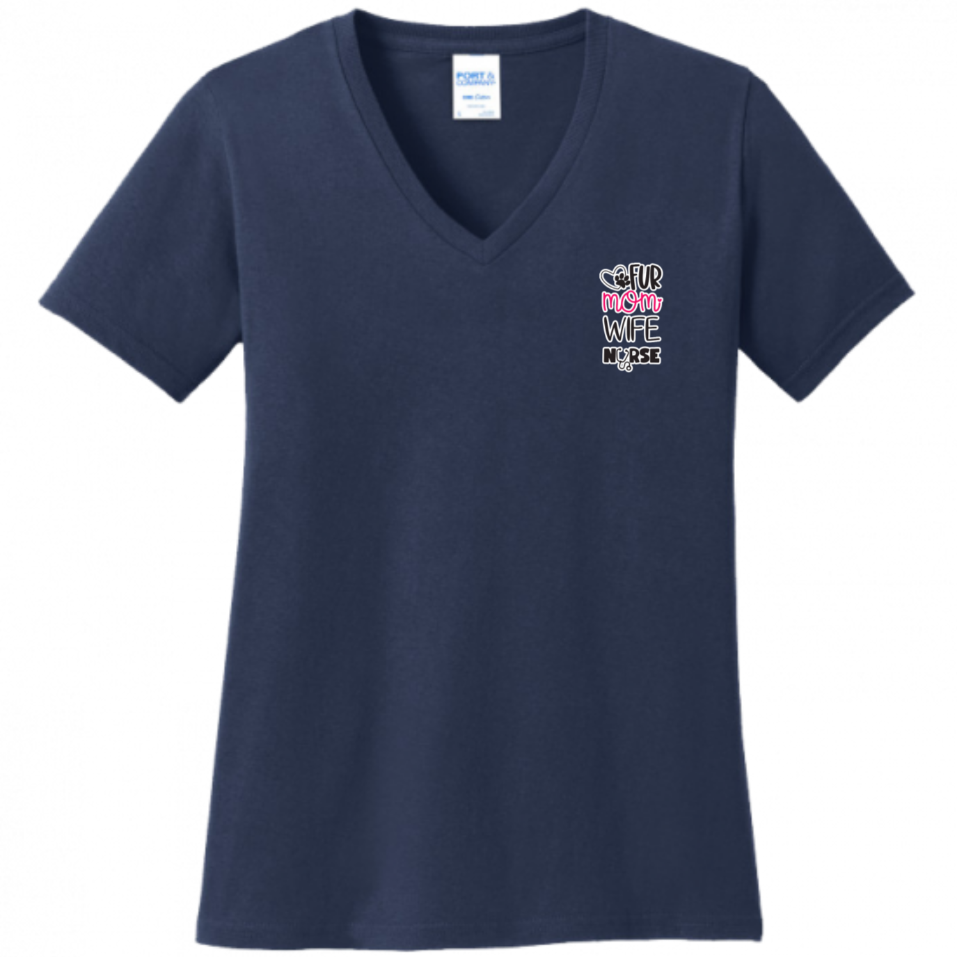 Fur Mom, Wife, Nurse Women's Shirt