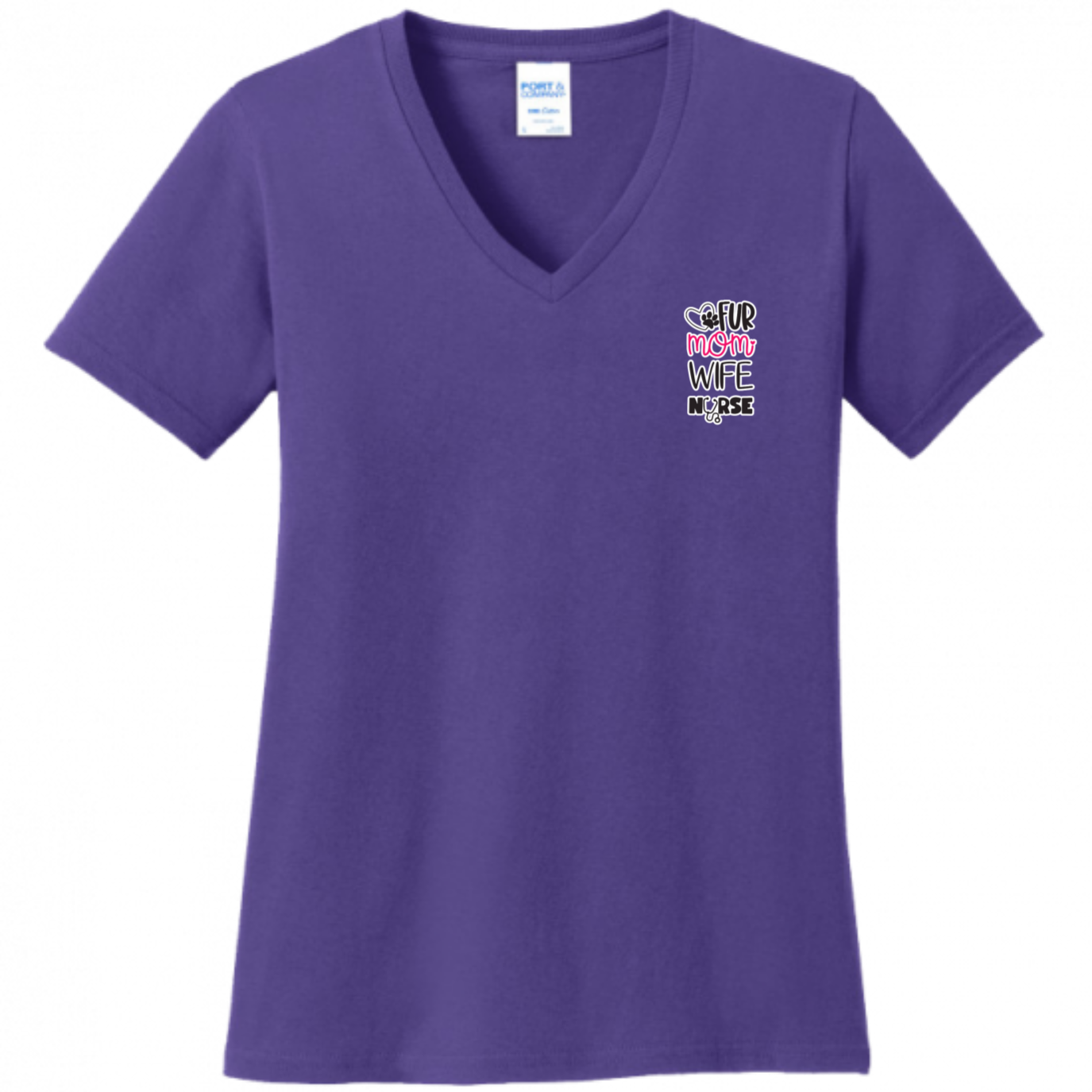 Fur Mom, Wife, Nurse Women's Shirt