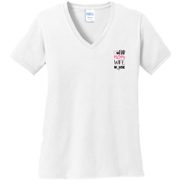 Fur Mom, Wife, Nurse Women's Shirt