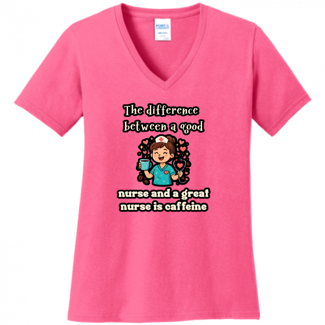 Caffeine Difference Women's Shirt