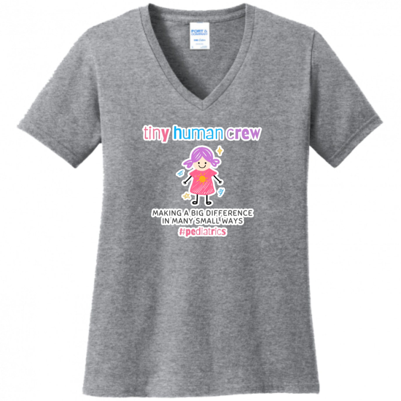 Tiny Human Crew Women's Shirt