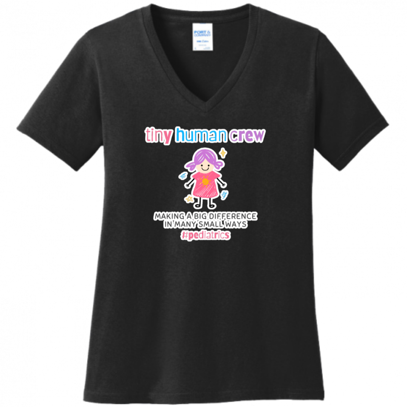Tiny Human Crew Women's Shirt