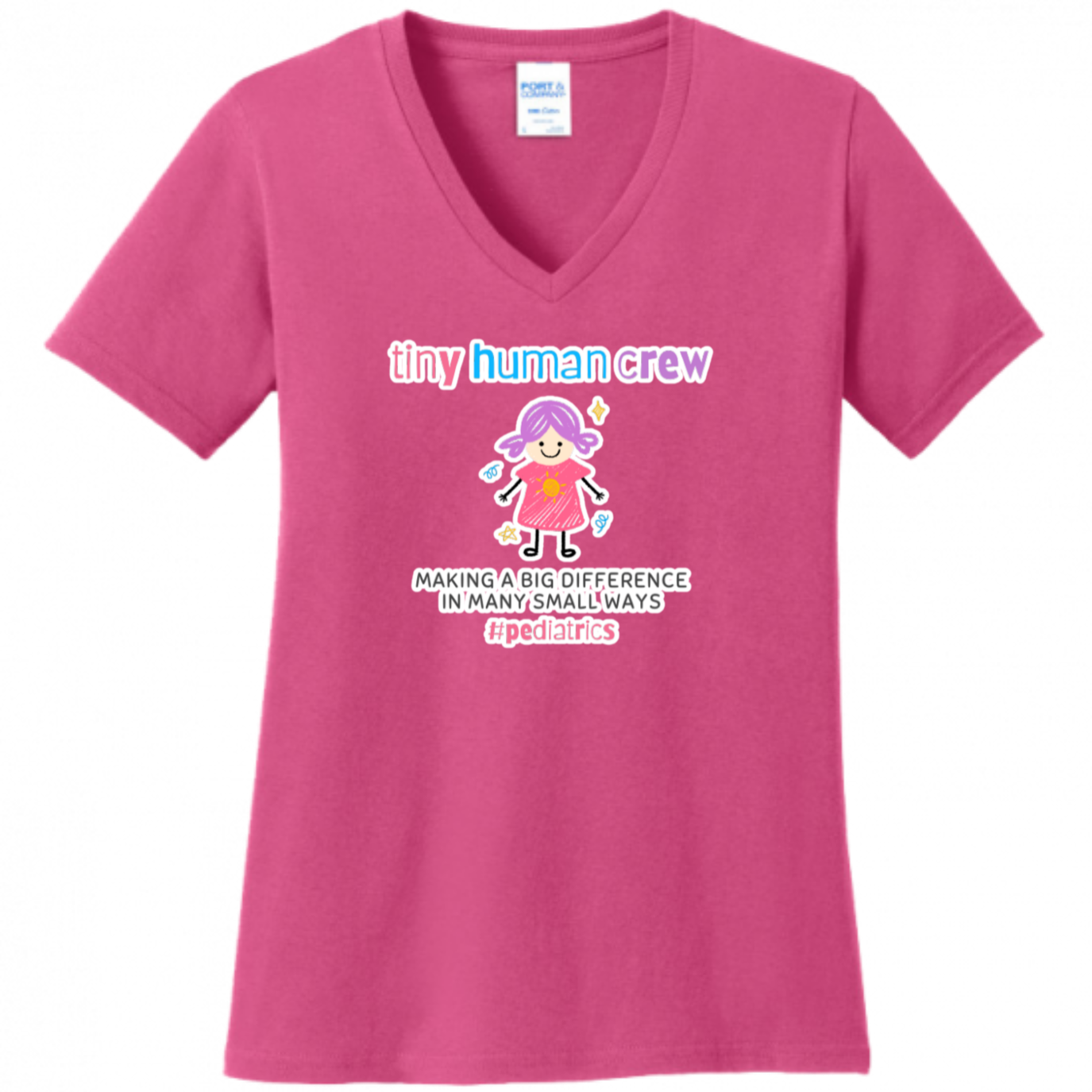 Tiny Human Crew Women's Shirt