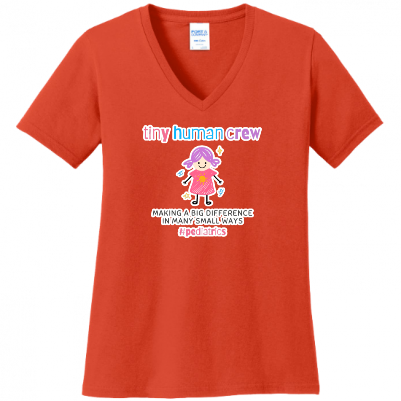 Tiny Human Crew Women's Shirt
