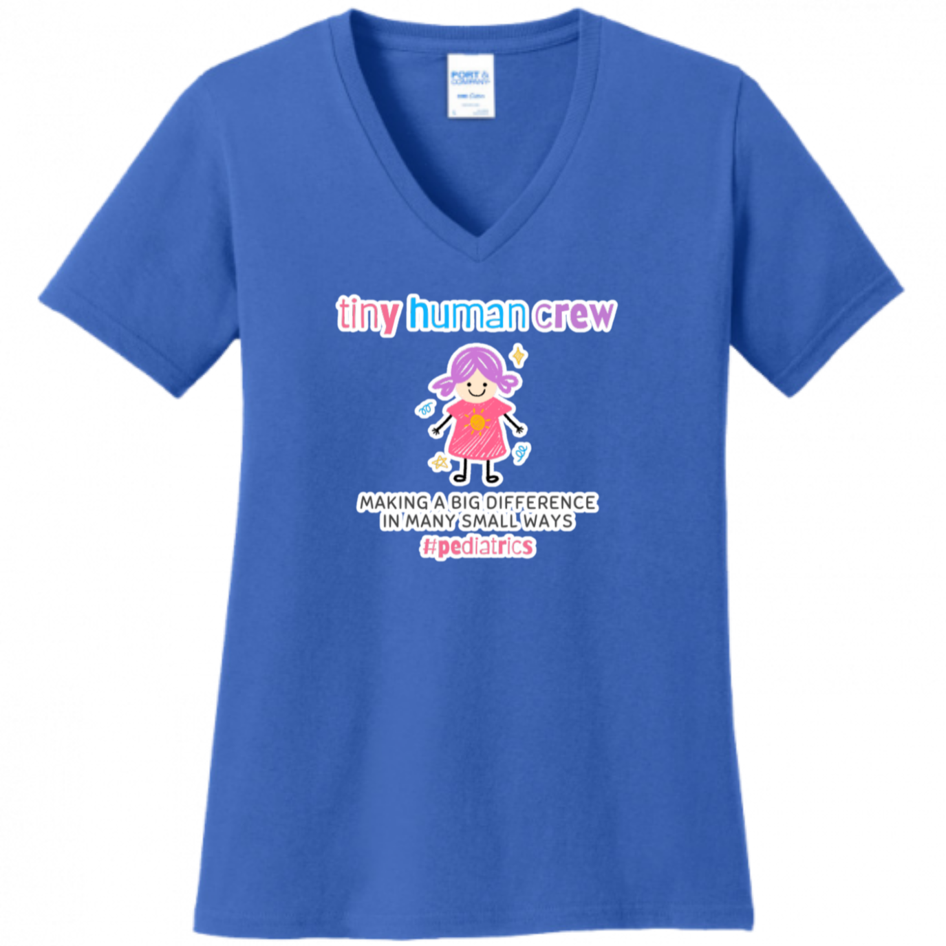 Tiny Human Crew Women's Shirt