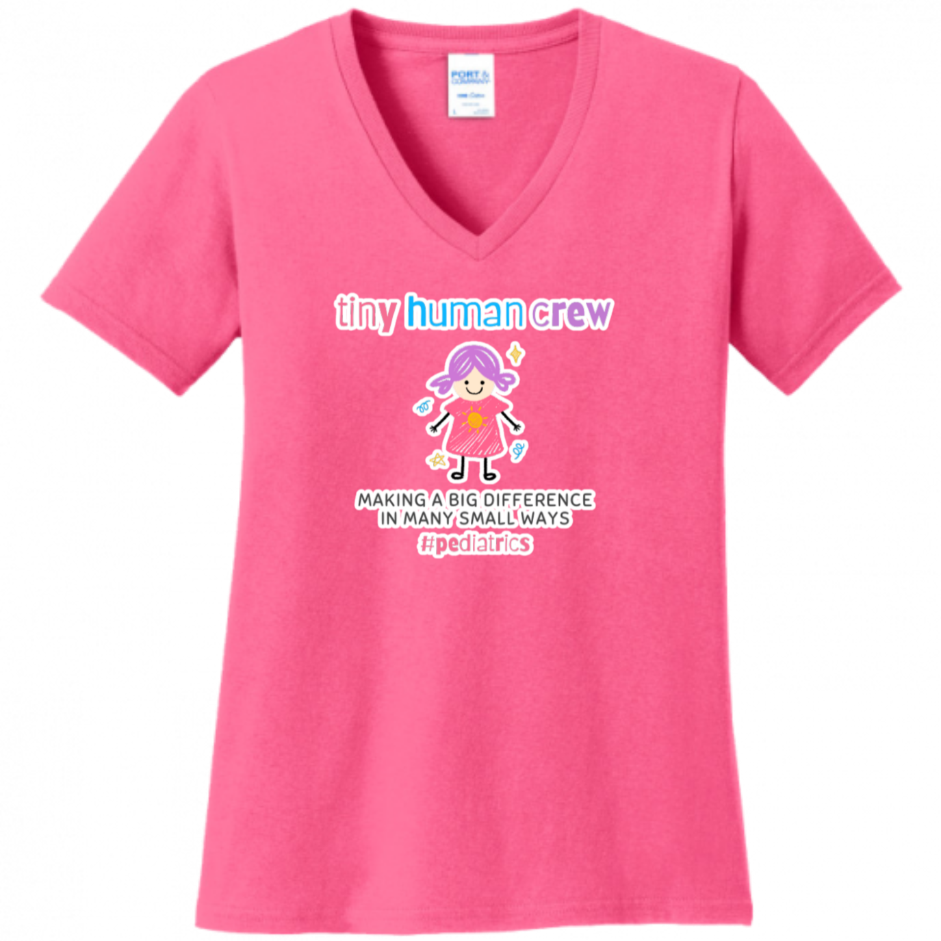 Tiny Human Crew Women's Shirt