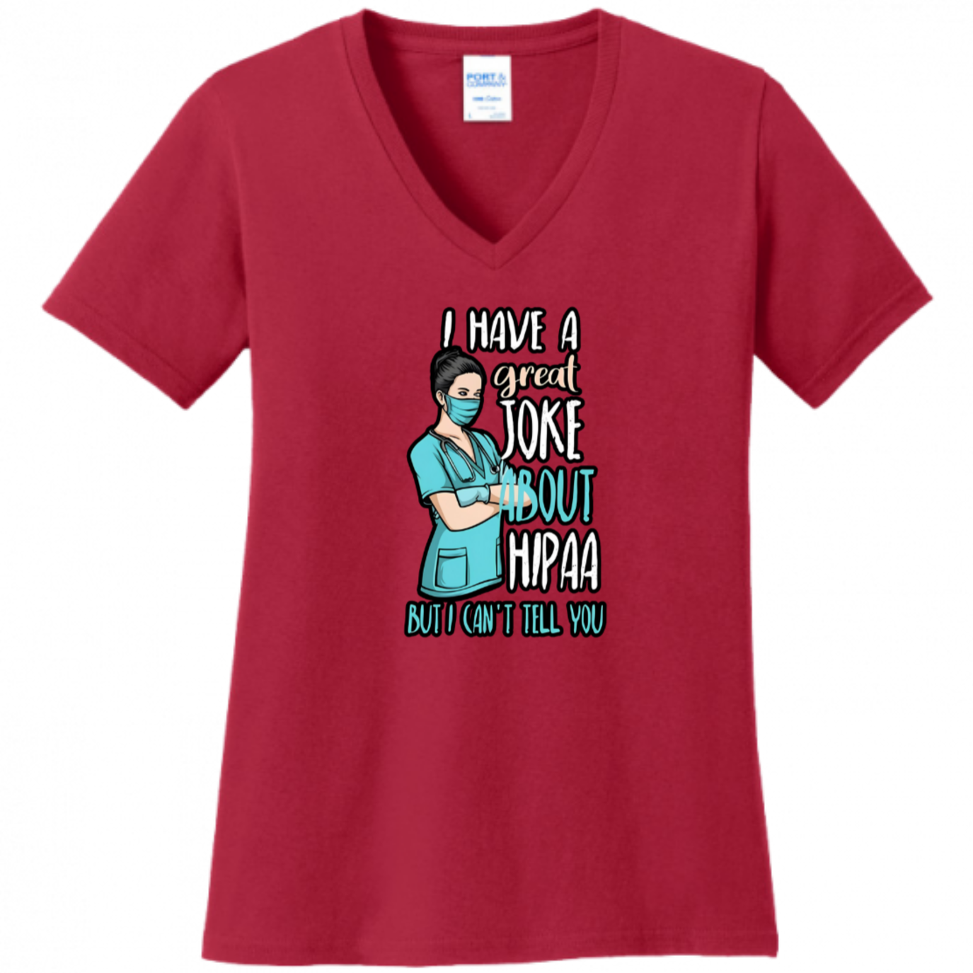 HIPAA Joke Women's Shirt