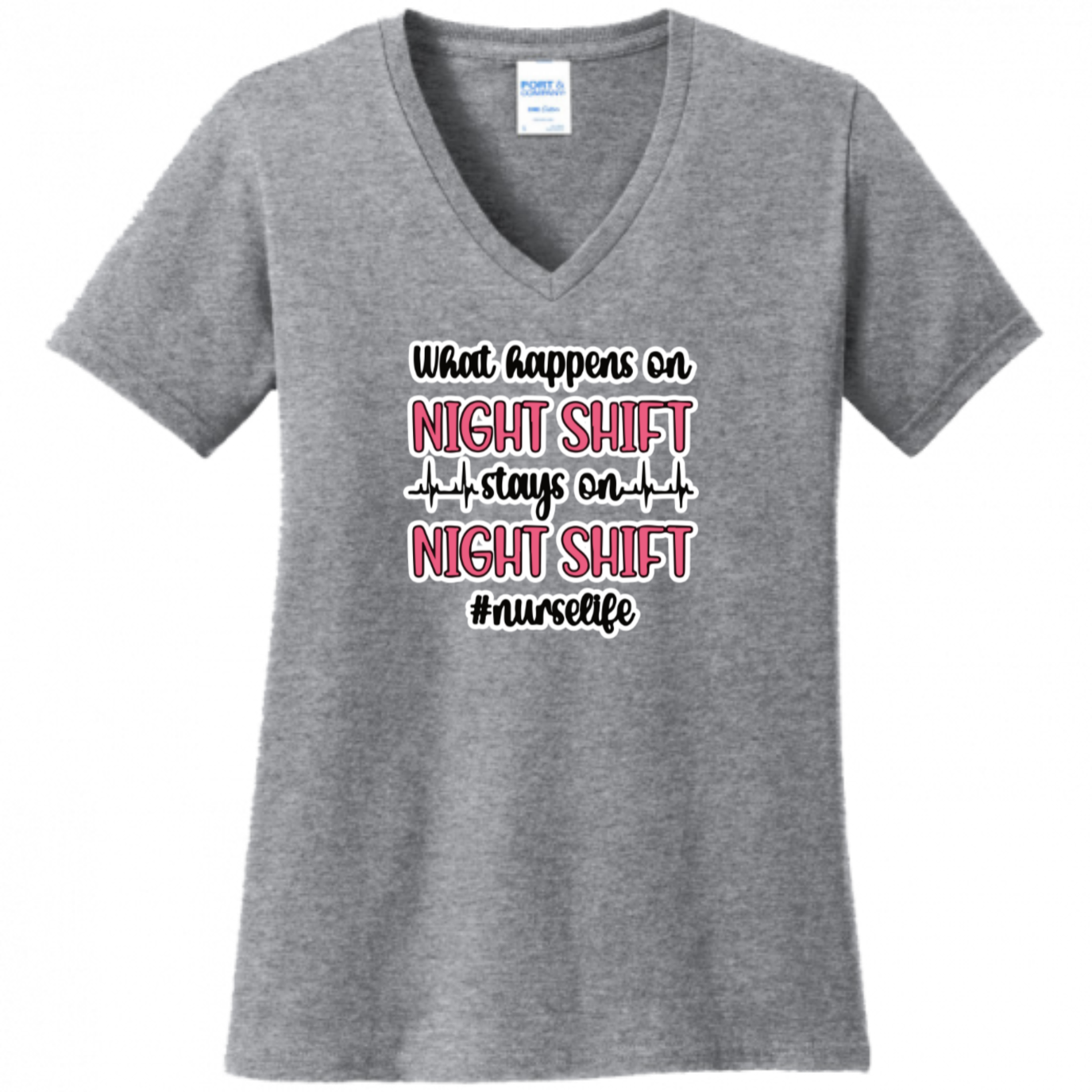Stays on the Night Shift Women's Shirt