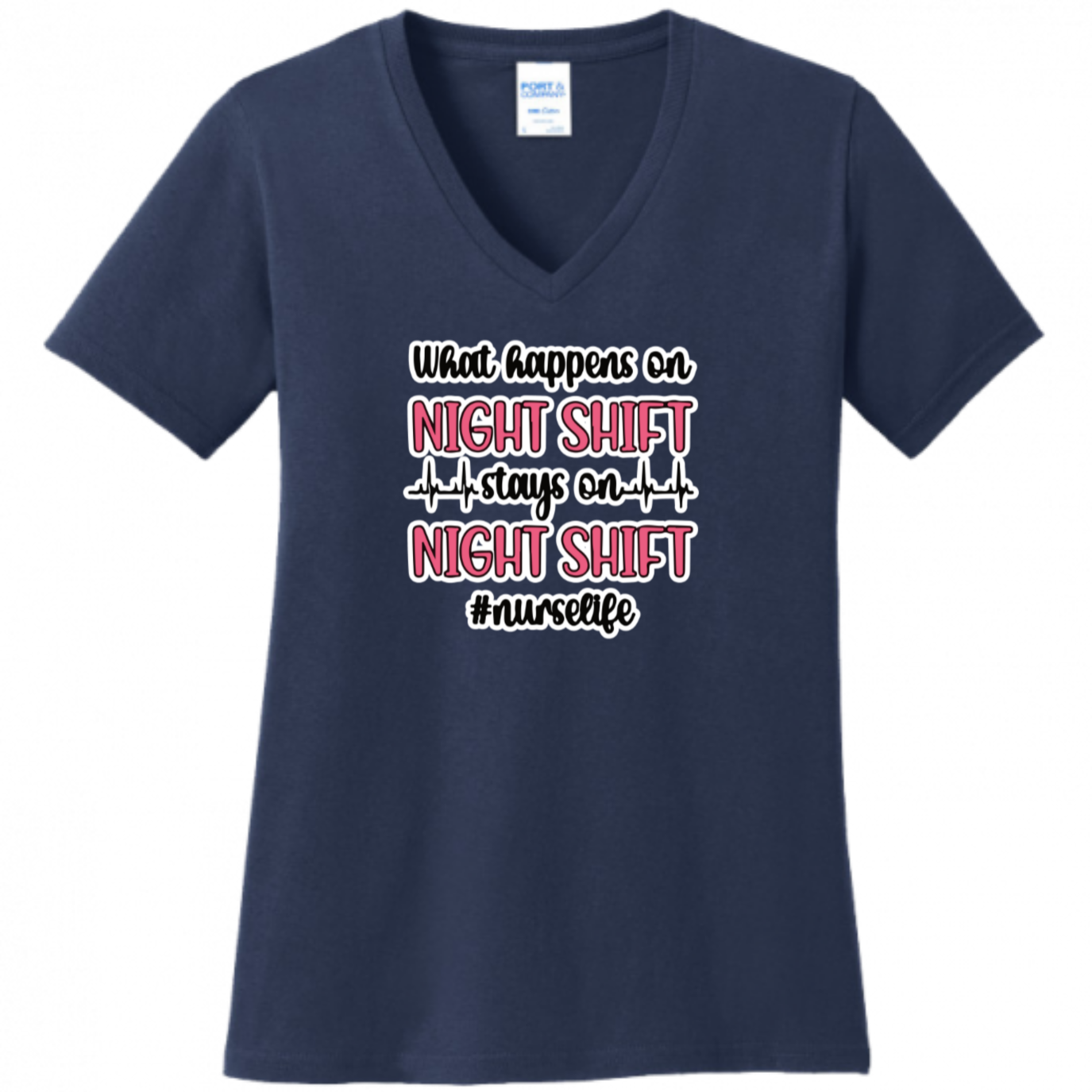 Stays on the Night Shift Women's Shirt