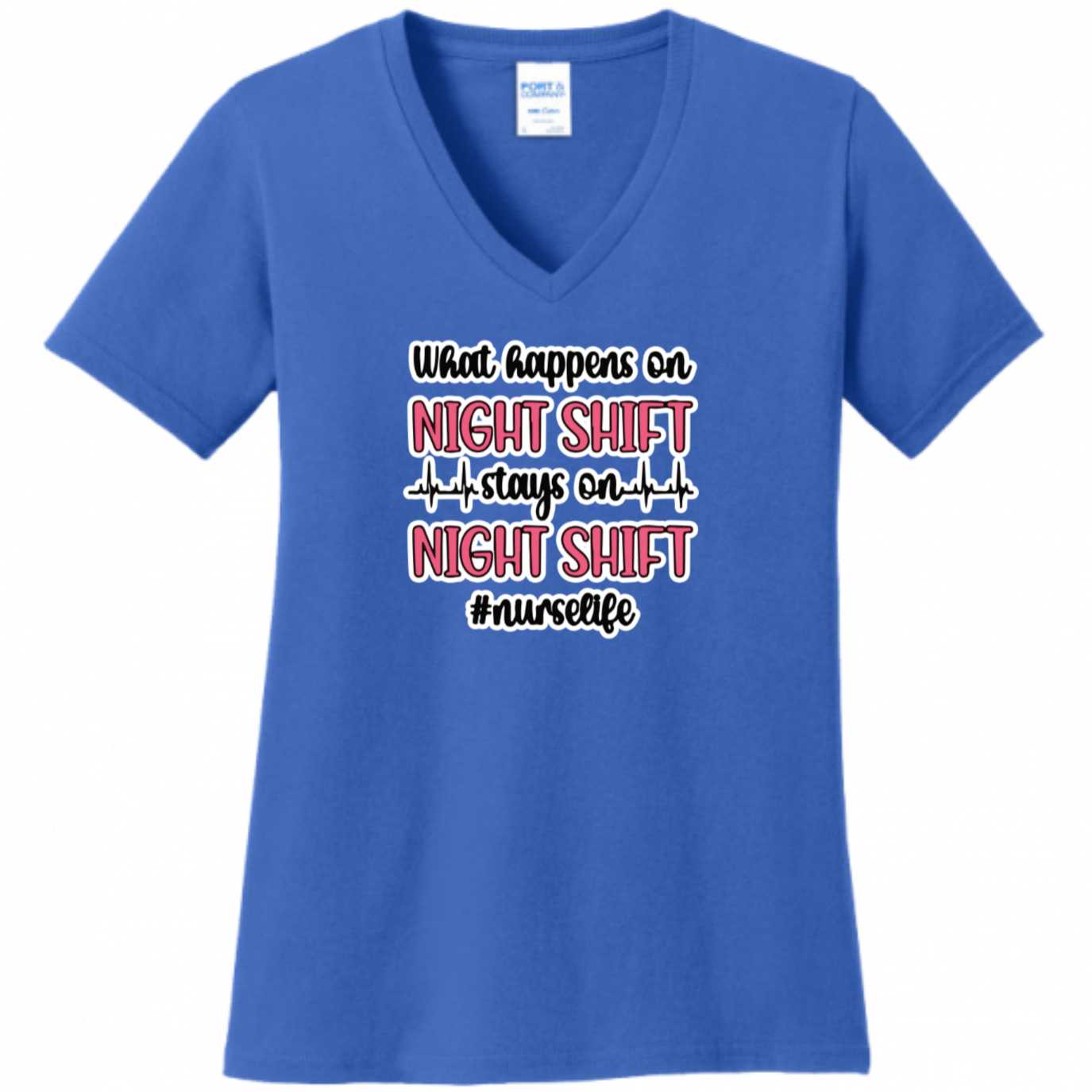 Stays on the Night Shift Women's Shirt