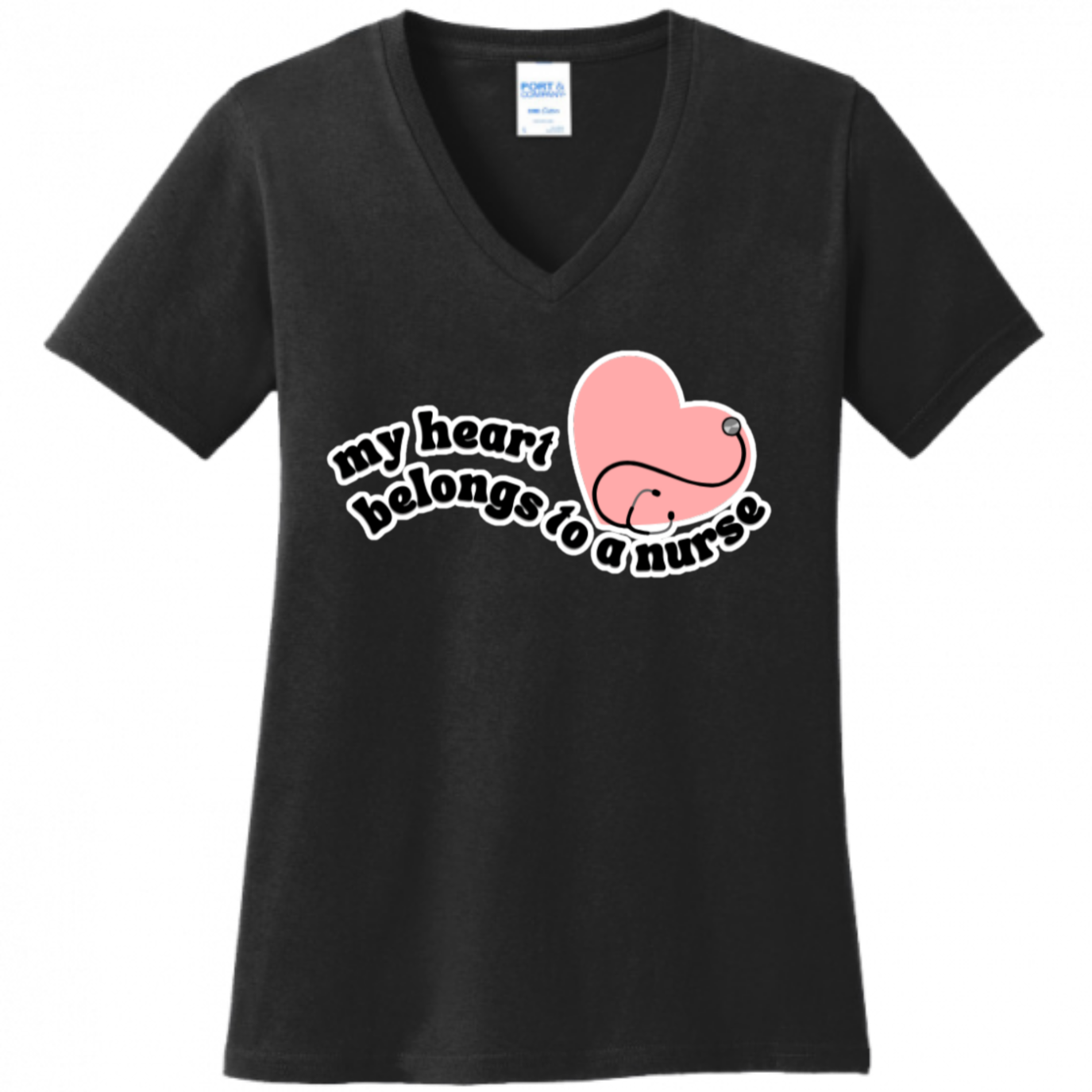 Heart Belongs To A Nurse Women's Shirt