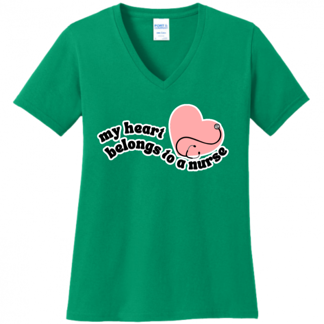 Heart Belongs To A Nurse Women's Shirt