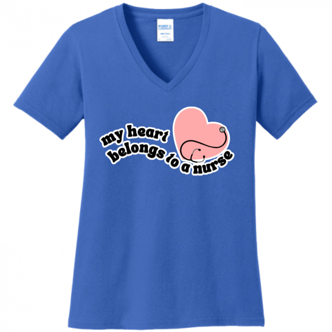 Heart Belongs To A Nurse Women's Shirt