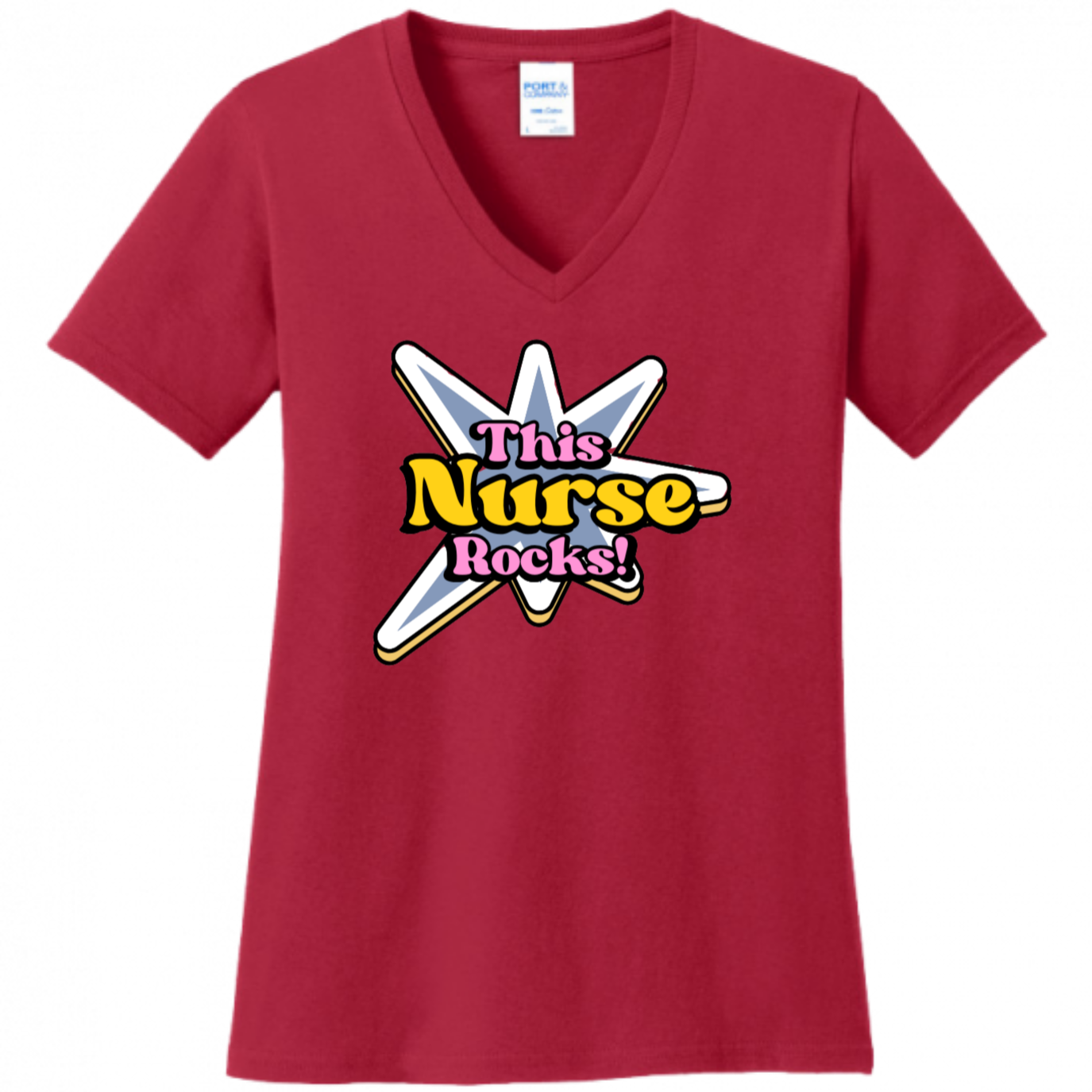 This Nurse Rocks Women's Shirt
