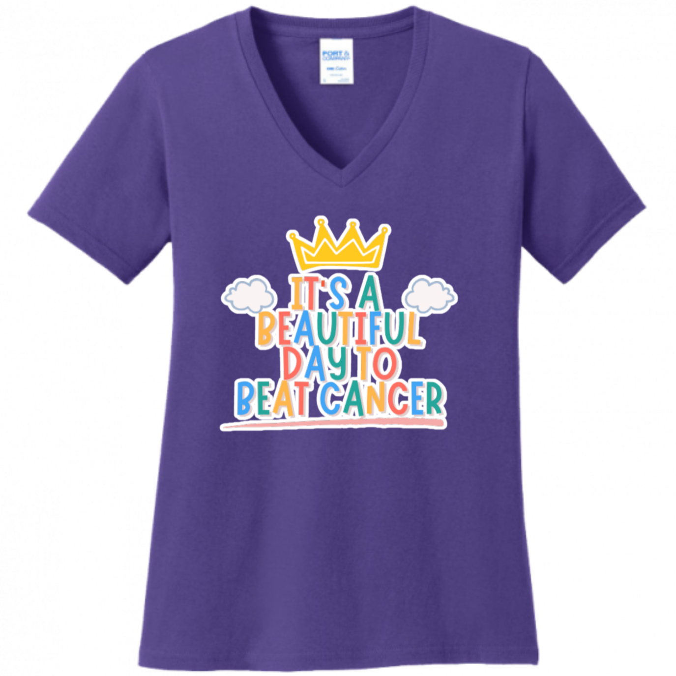 Beautiful Day to Beat Cancer Women's Shirt