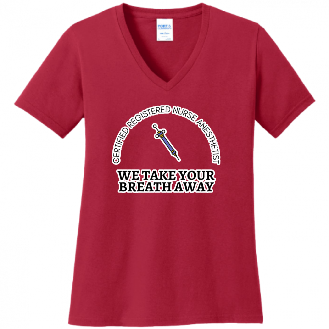 We Take Your Breath Away Women's Shirt
