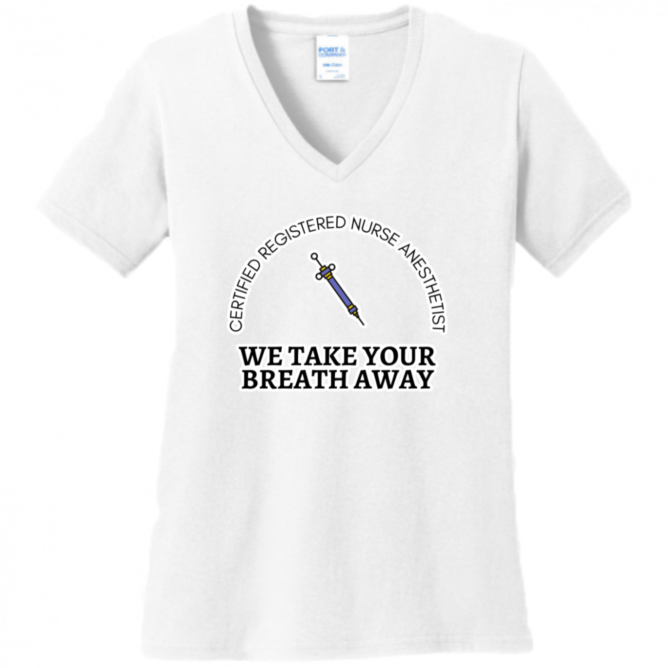 We Take Your Breath Away Women's Shirt