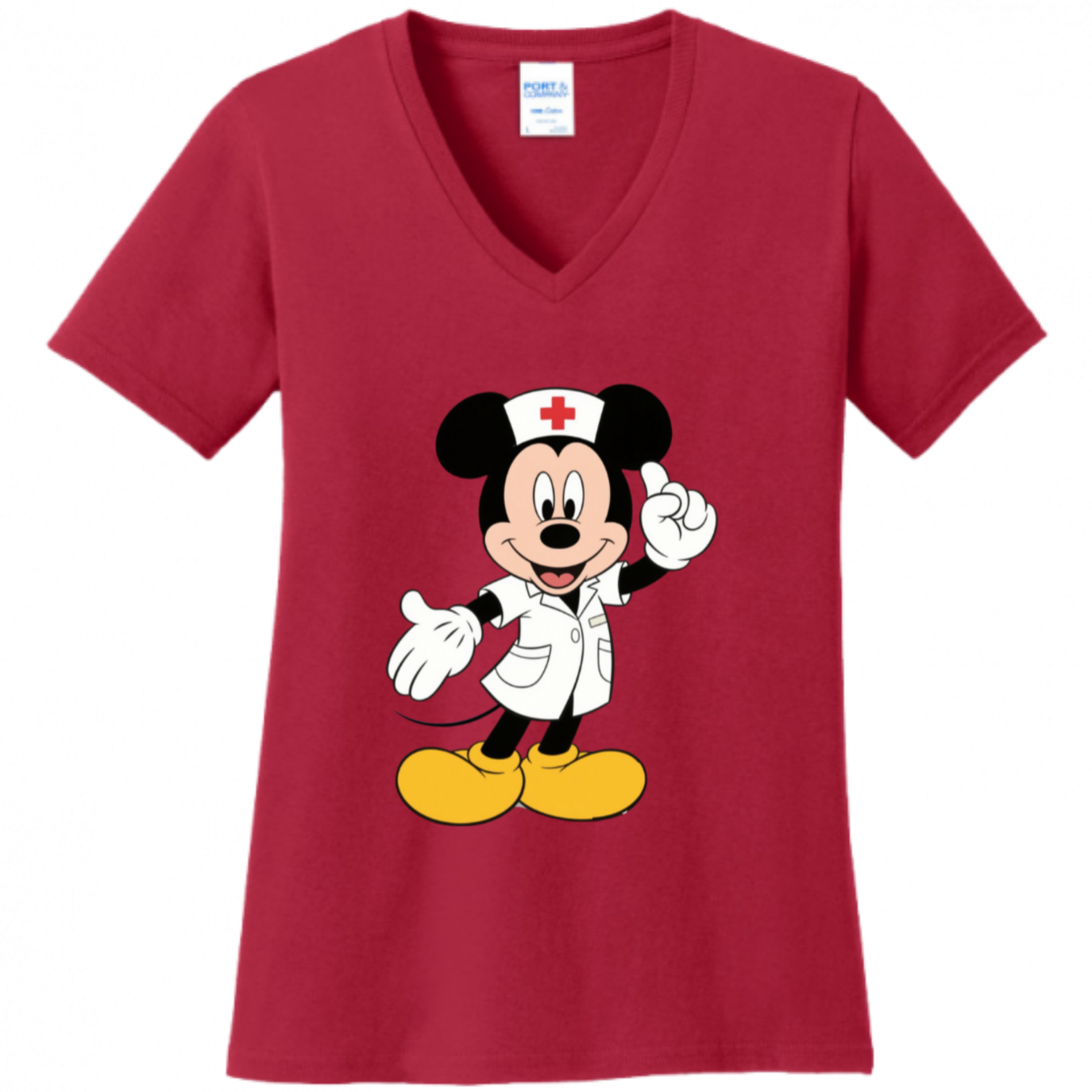 Nurse Mickey Mouse Women's Shirt