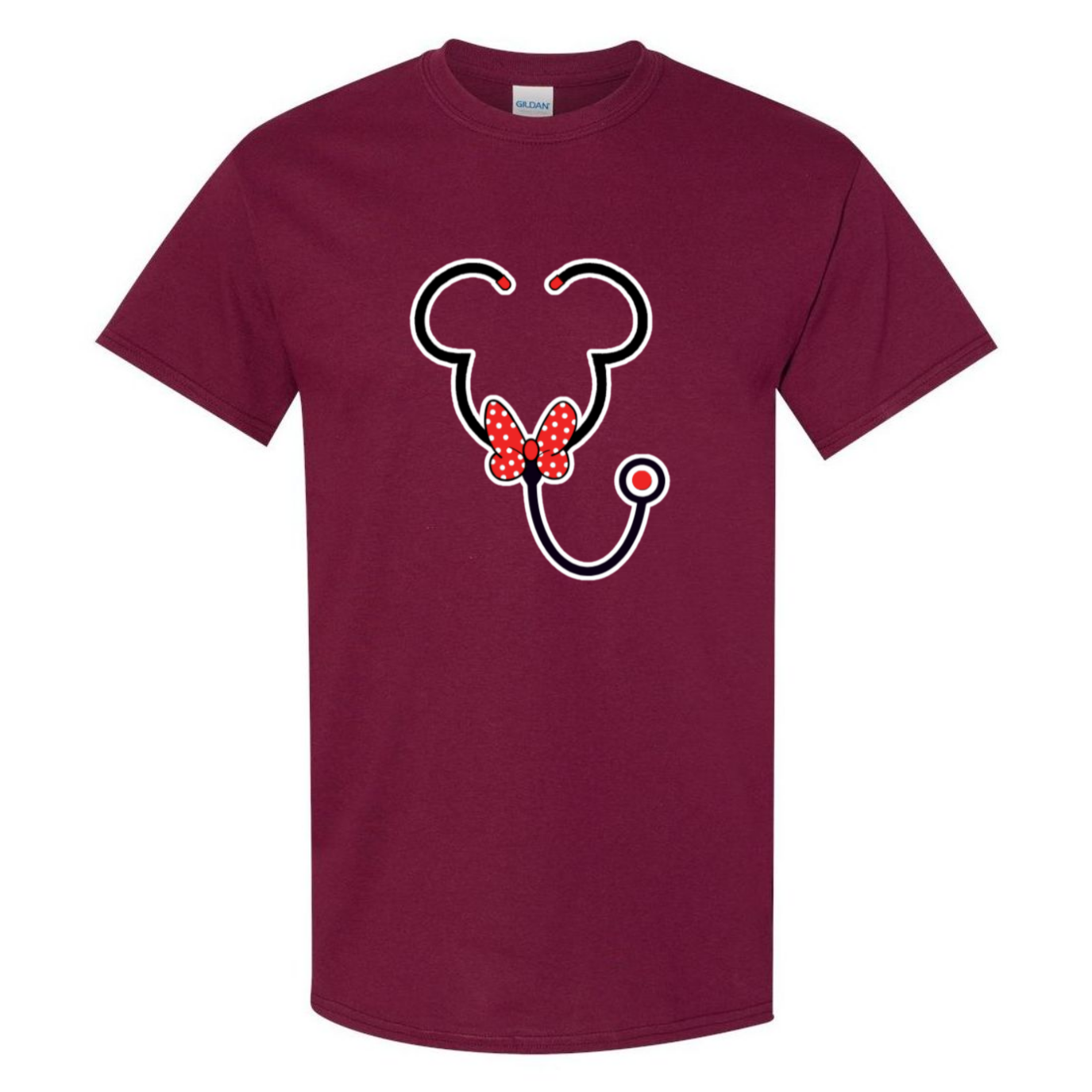 Minnie Mouse Stethoscope T-Shirt