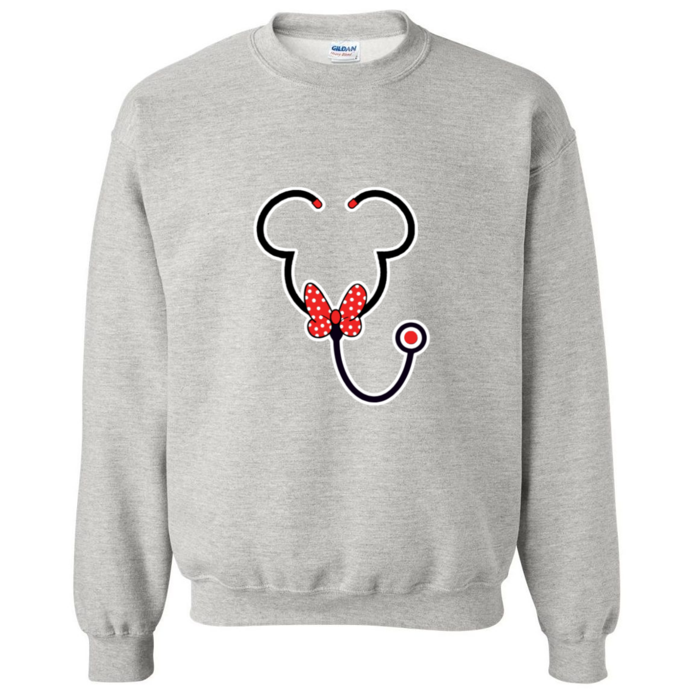 Minnie Mouse Stethoscope Crewneck Sweatshirt