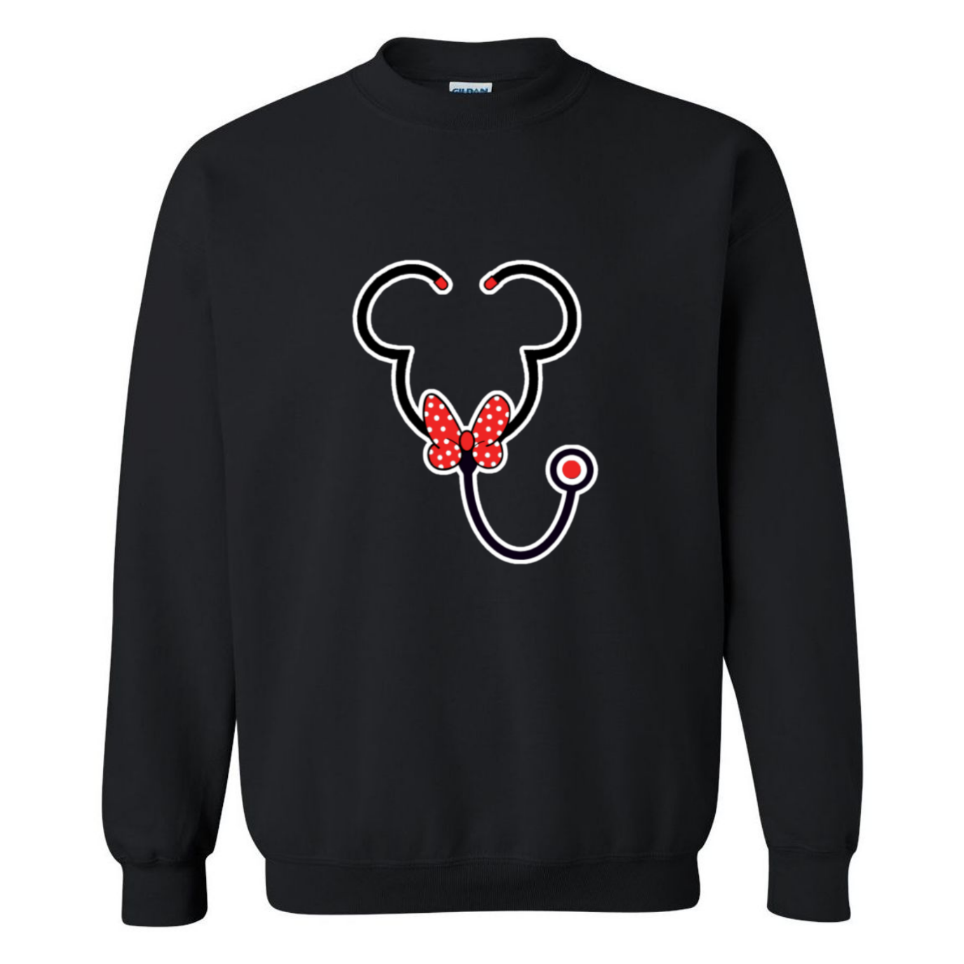 Minnie Mouse Stethoscope Crewneck Sweatshirt