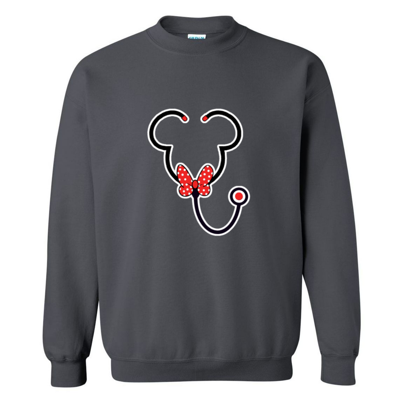 Minnie Mouse Stethoscope Crewneck Sweatshirt