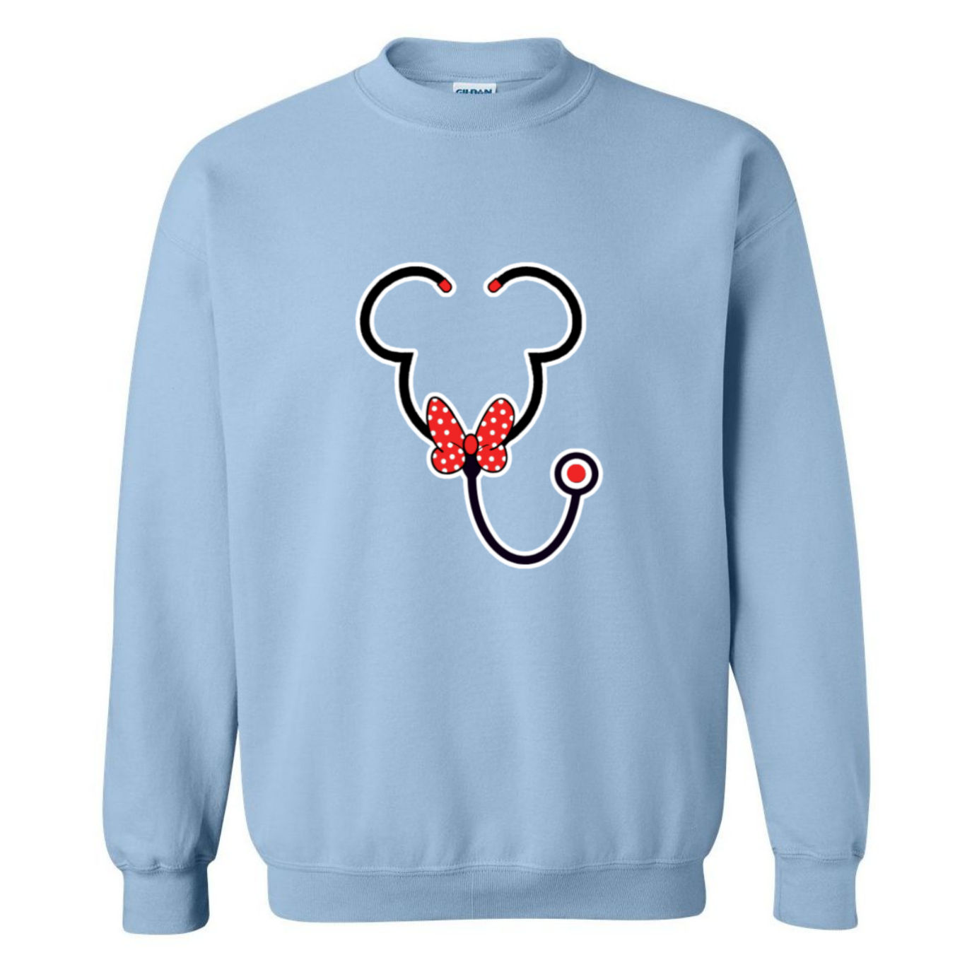 Minnie Mouse Stethoscope Crewneck Sweatshirt