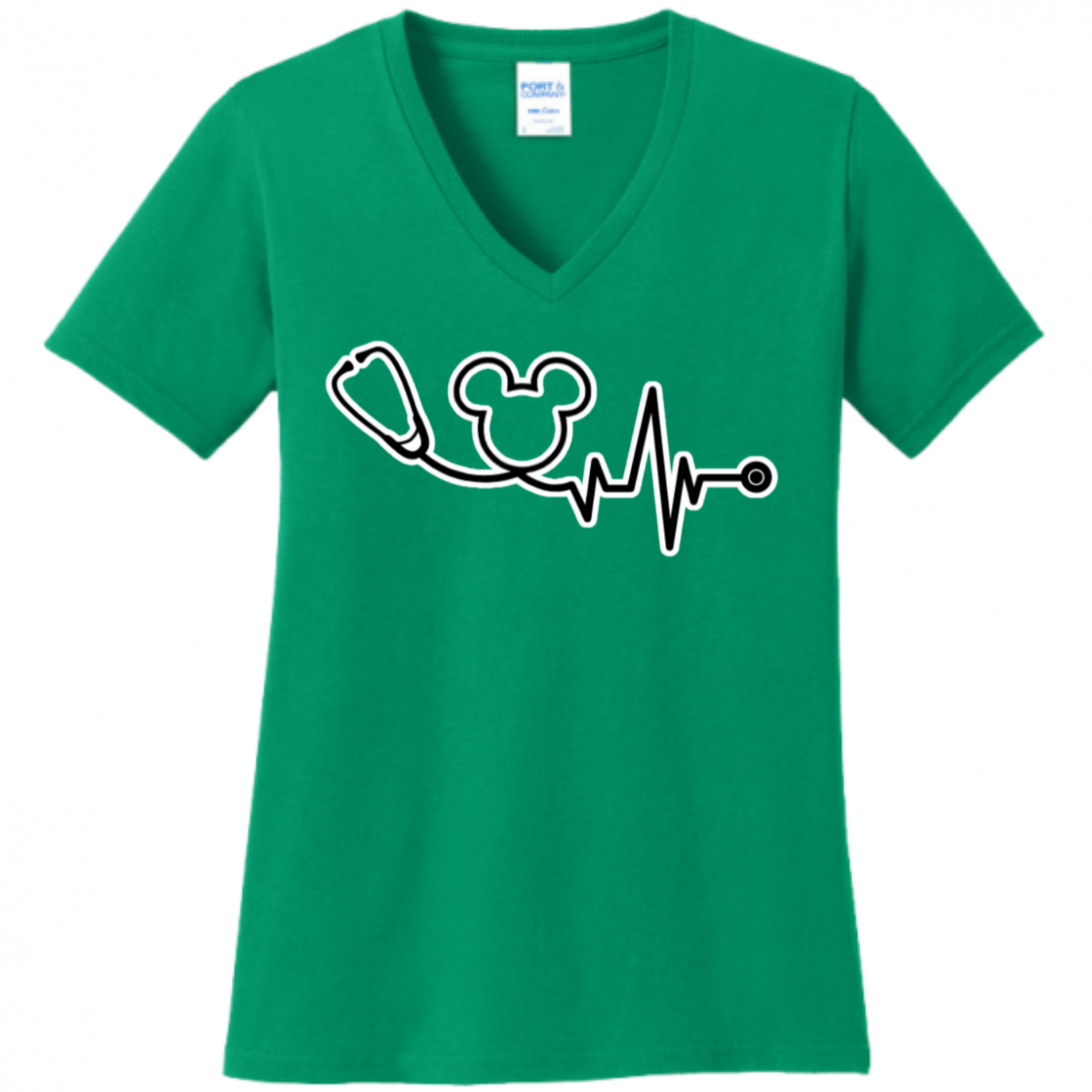 Disney Logo Stethoscope Women's Shirt