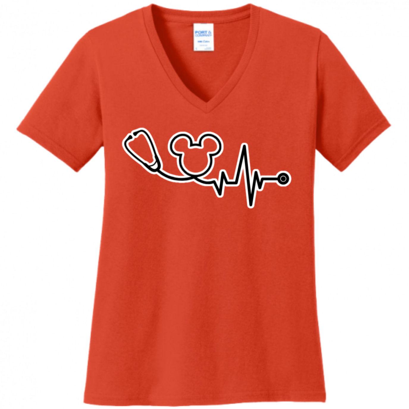 Disney Logo Stethoscope Women's Shirt