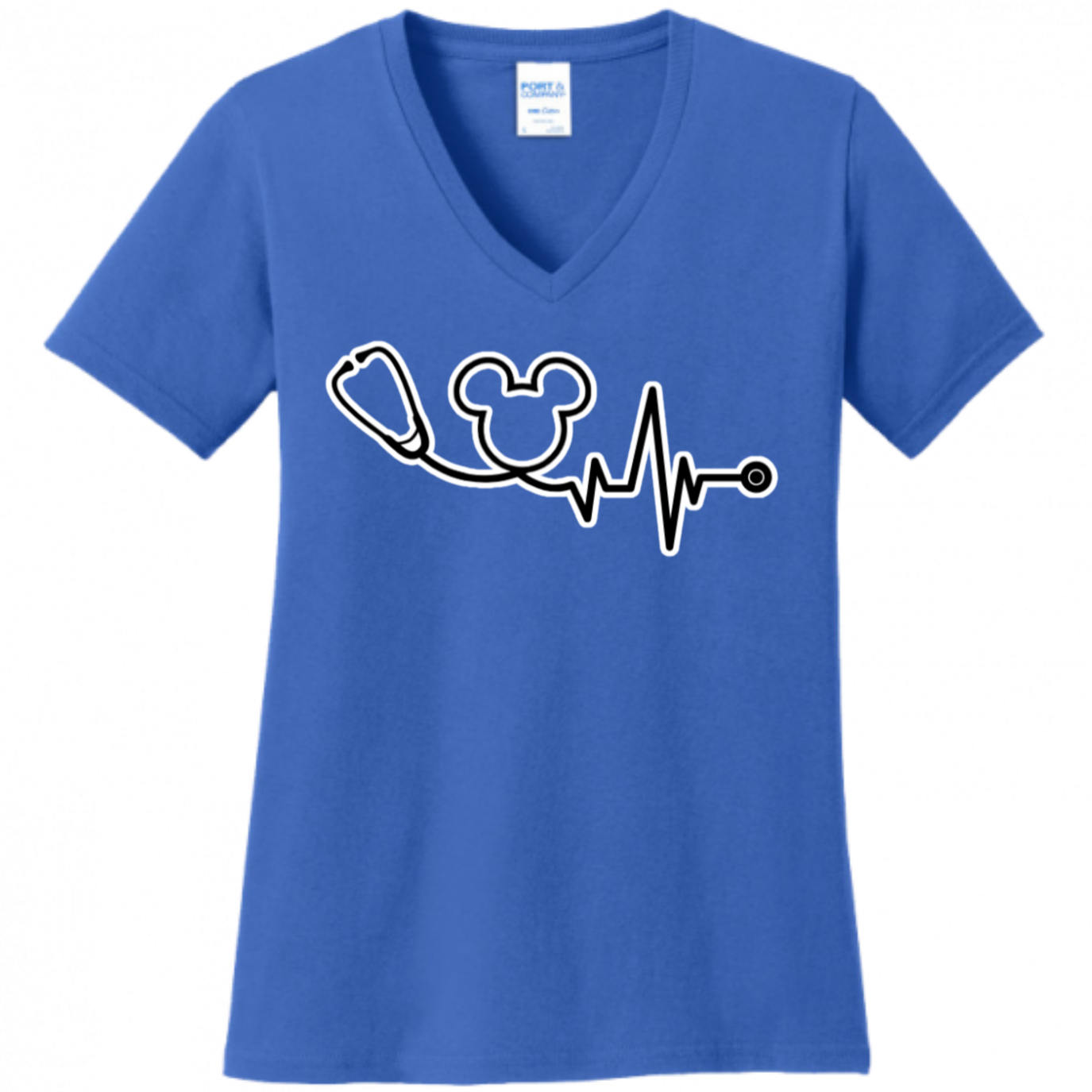 Disney Logo Stethoscope Women's Shirt