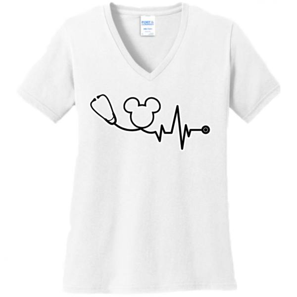 Disney Logo Stethoscope Women's Shirt