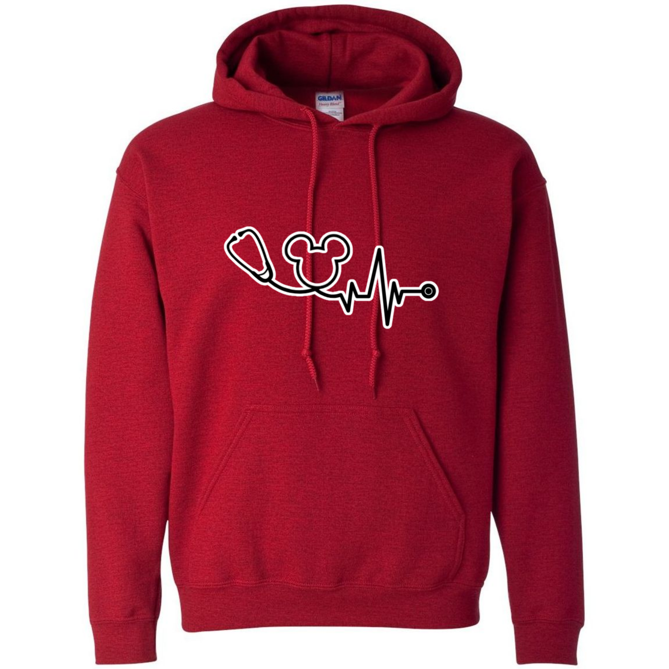 Disney Logo Stethoscope Hooded Sweatshirt
