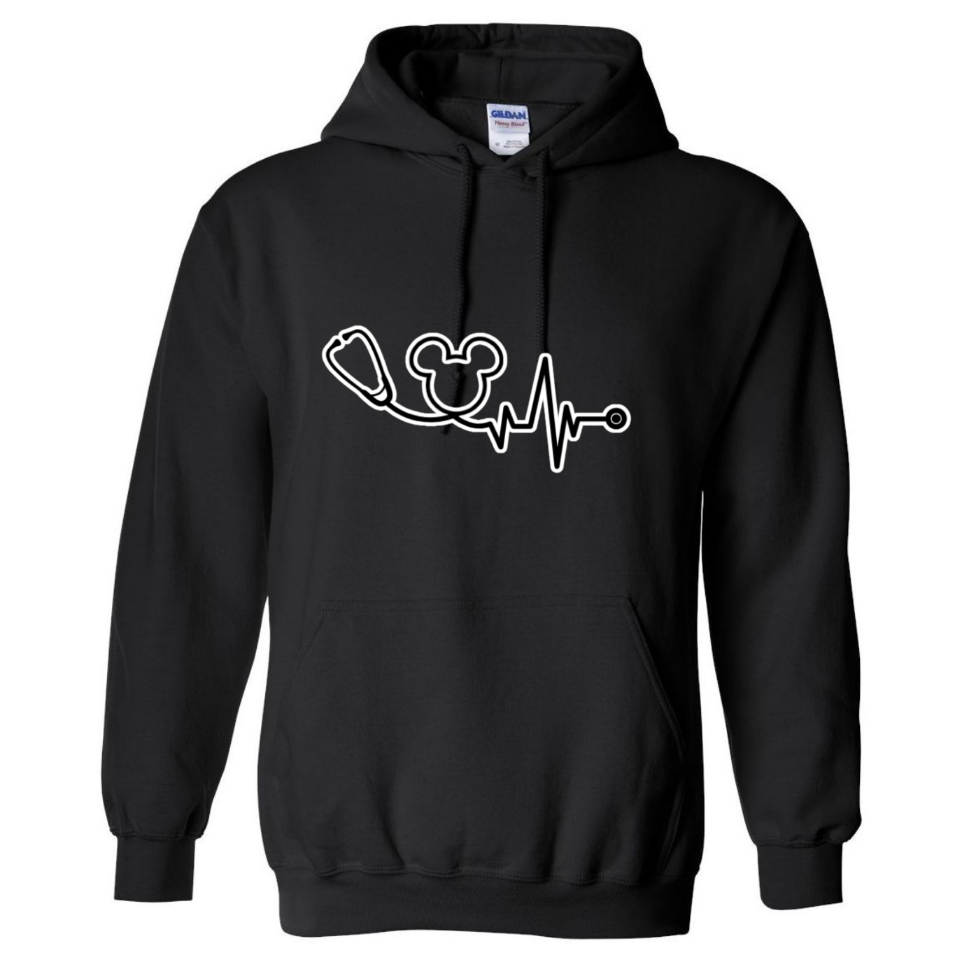 Disney Logo Stethoscope Hooded Sweatshirt