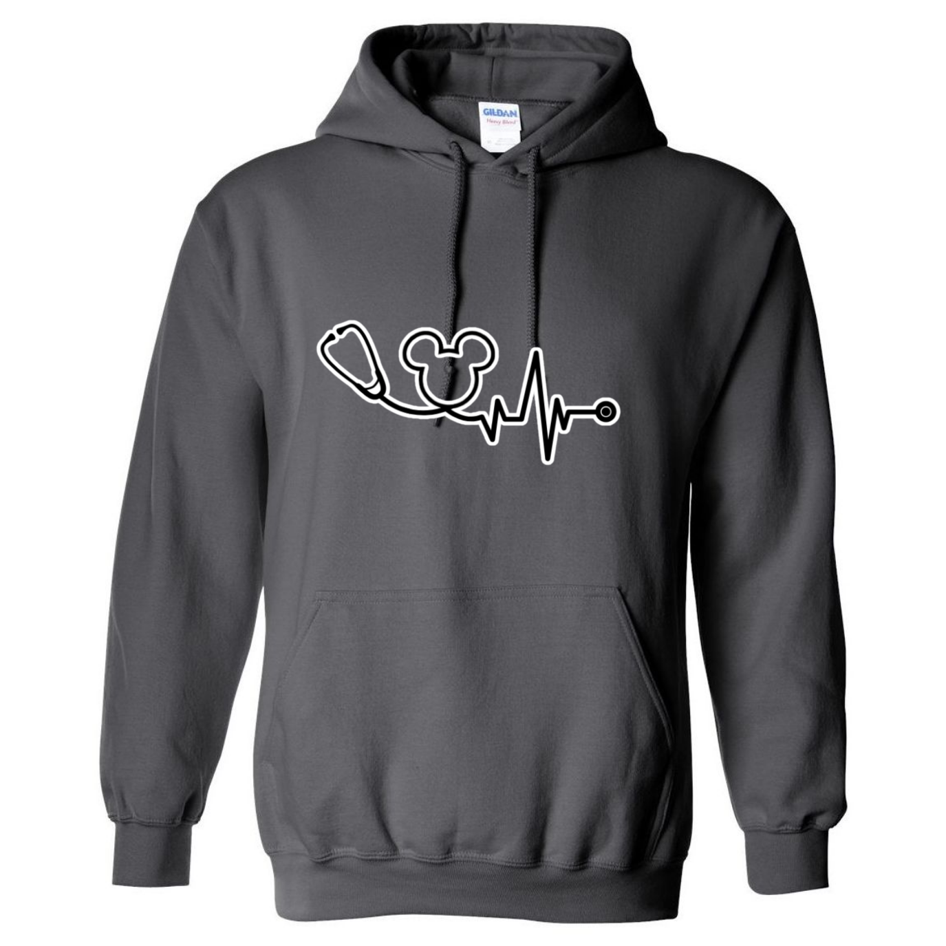Disney Logo Stethoscope Hooded Sweatshirt